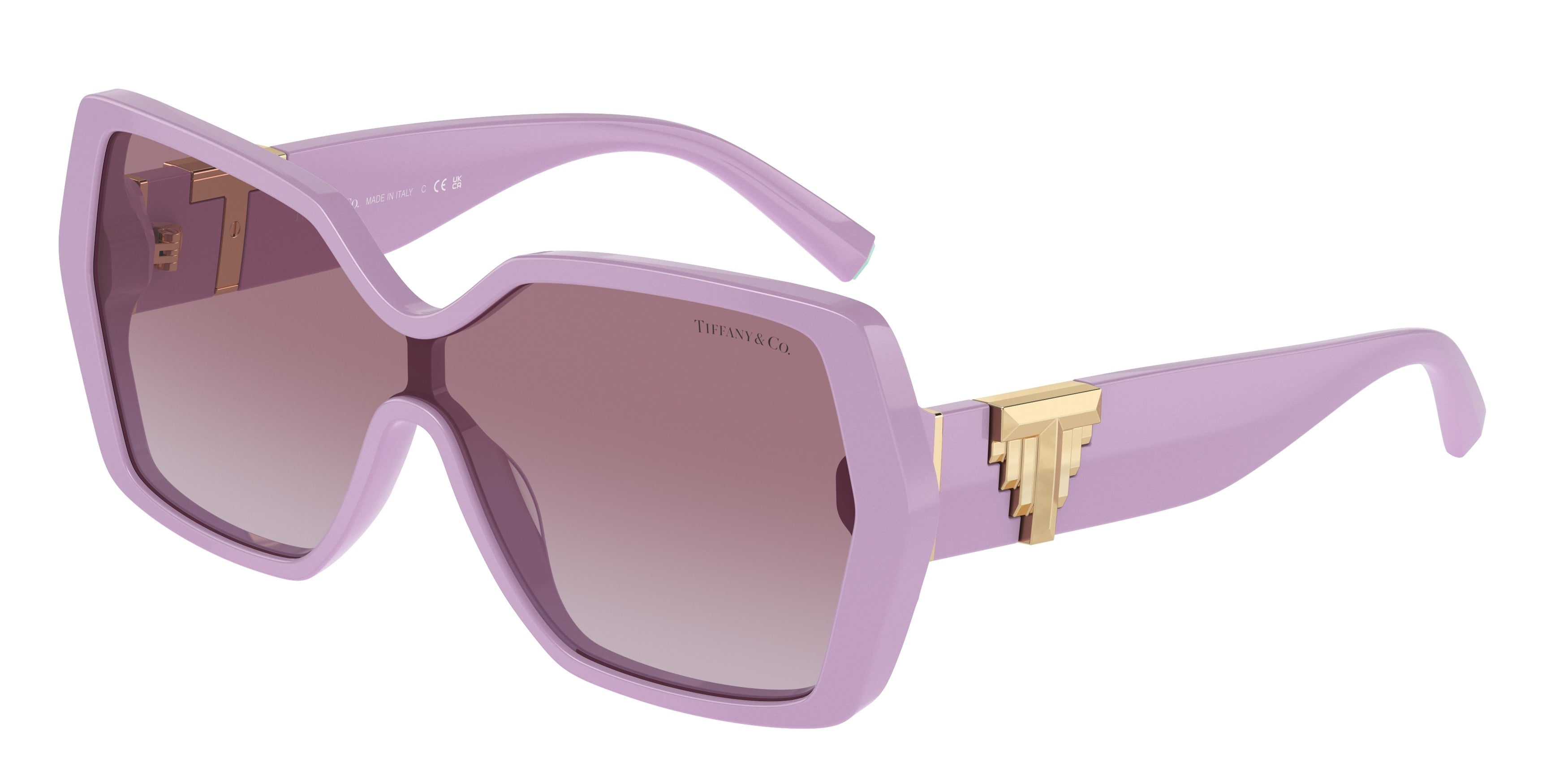 Tiffany TF4219 Pillow Sunglasses  8407S1-Light Violet 0-140-129 - Color Map Violet