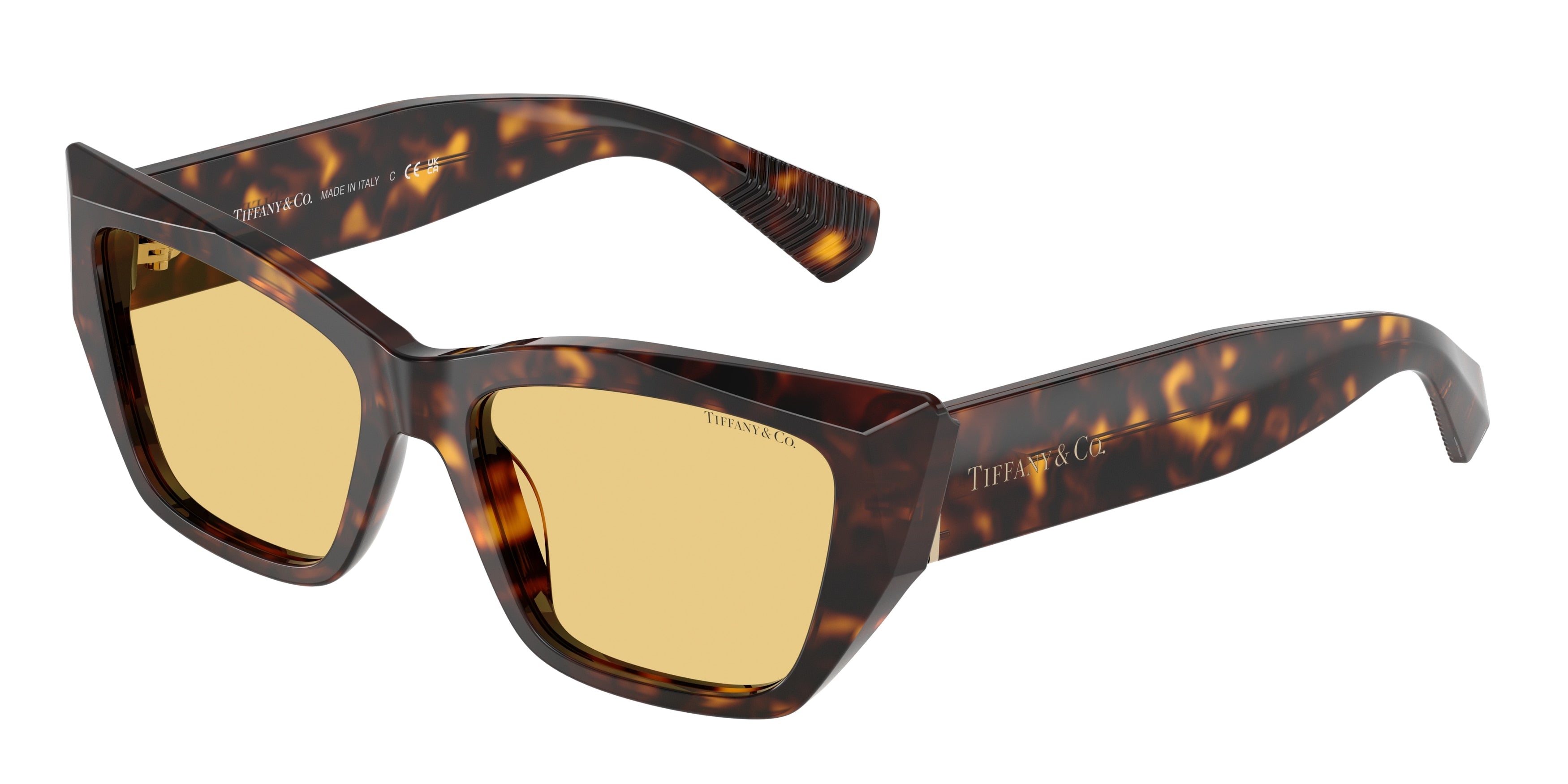 Tiffany TF4230 Cat Eye Sunglasses  8015/7-Havana 54-140-17 - Color Map Tortoise