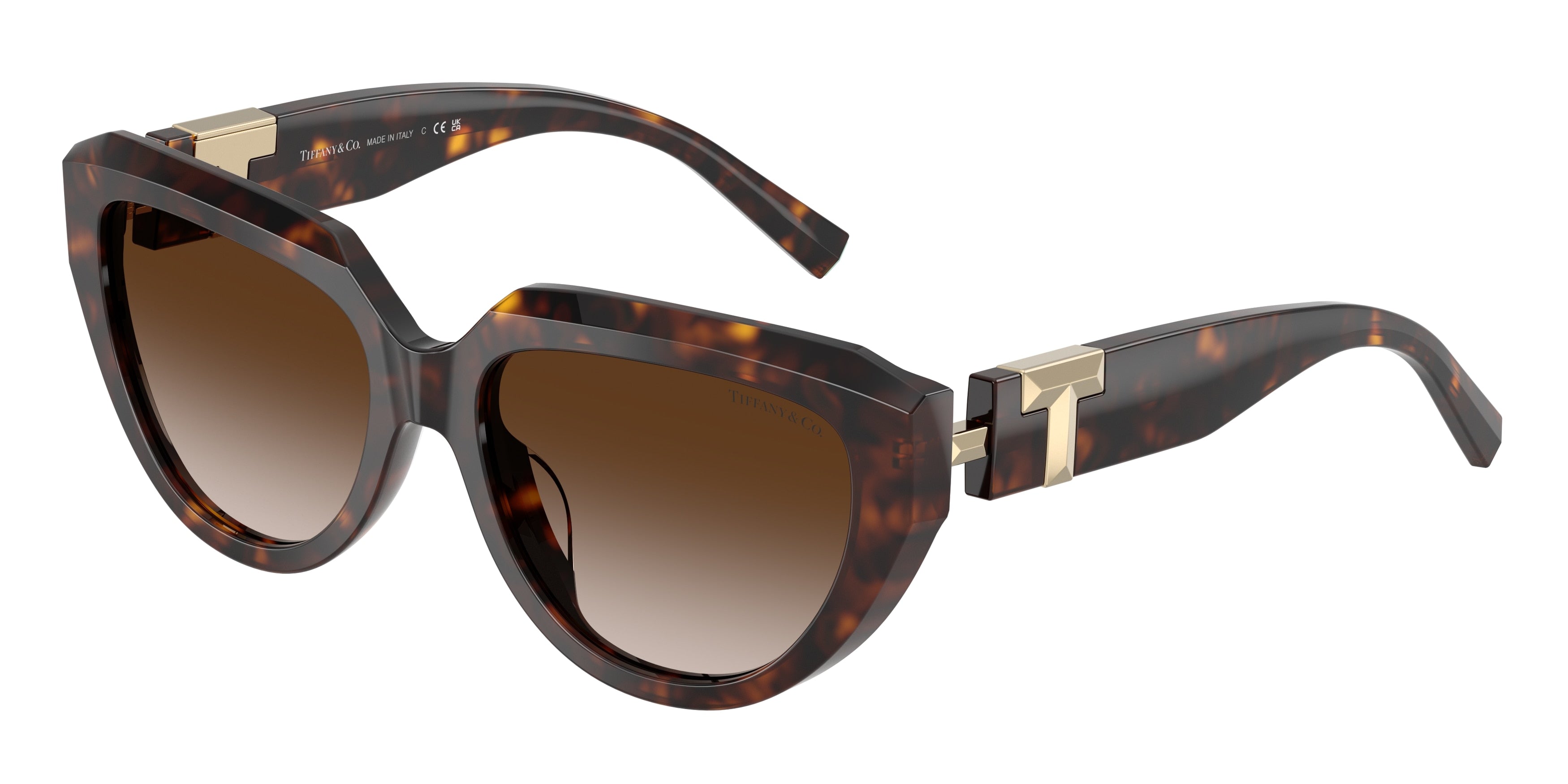 Tiffany TF4238U Pillow Sunglasses  80153B-Havana 55-140-17 - Color Map Tortoise