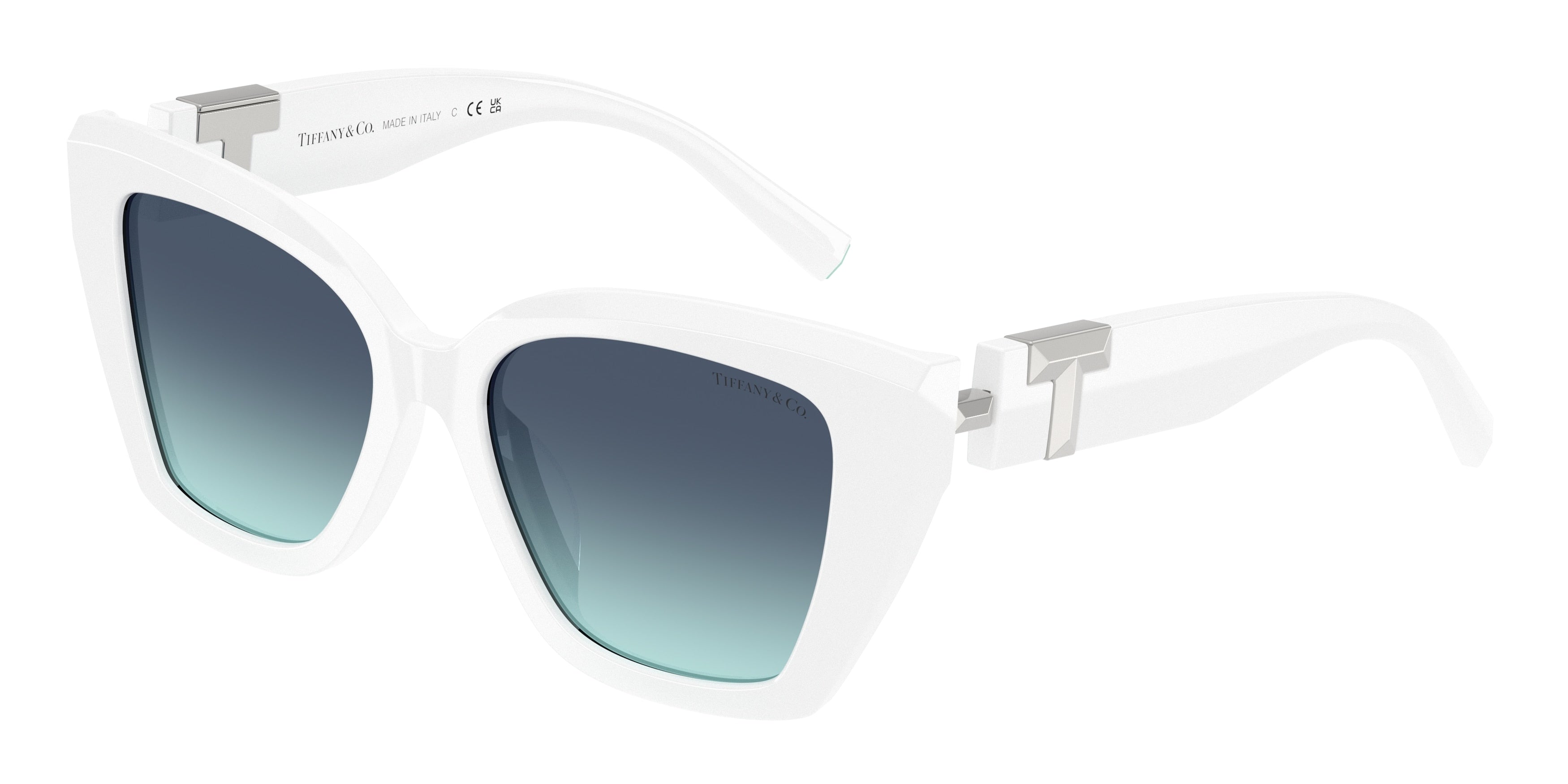 Tiffany TF4239U Square Sunglasses  83929S-Bright White 52-140-17 - Color Map White