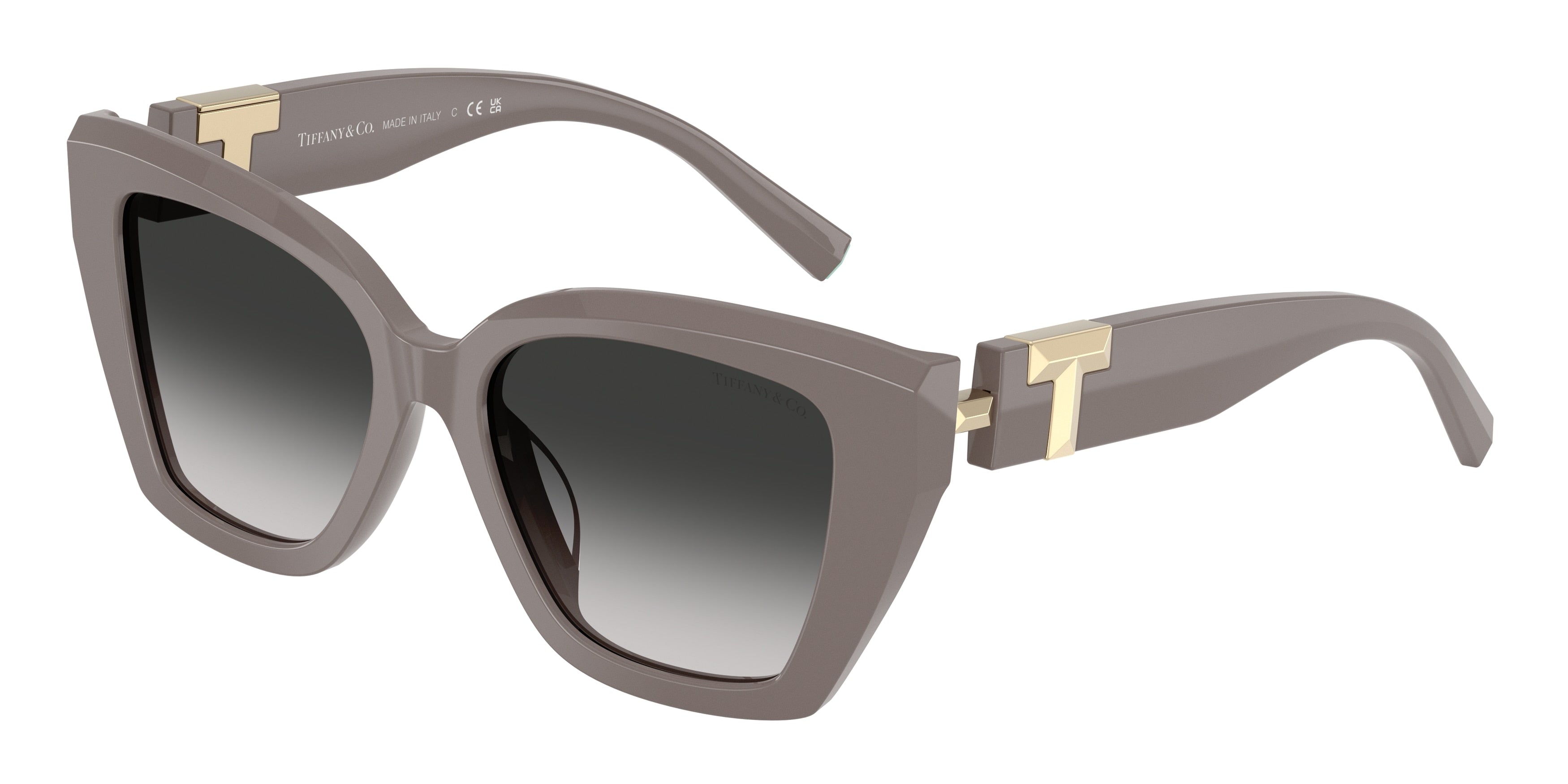 Tiffany TF4239U Square Sunglasses  84013C-Chocolate Truffle 52-140-17 - Color Map Brown