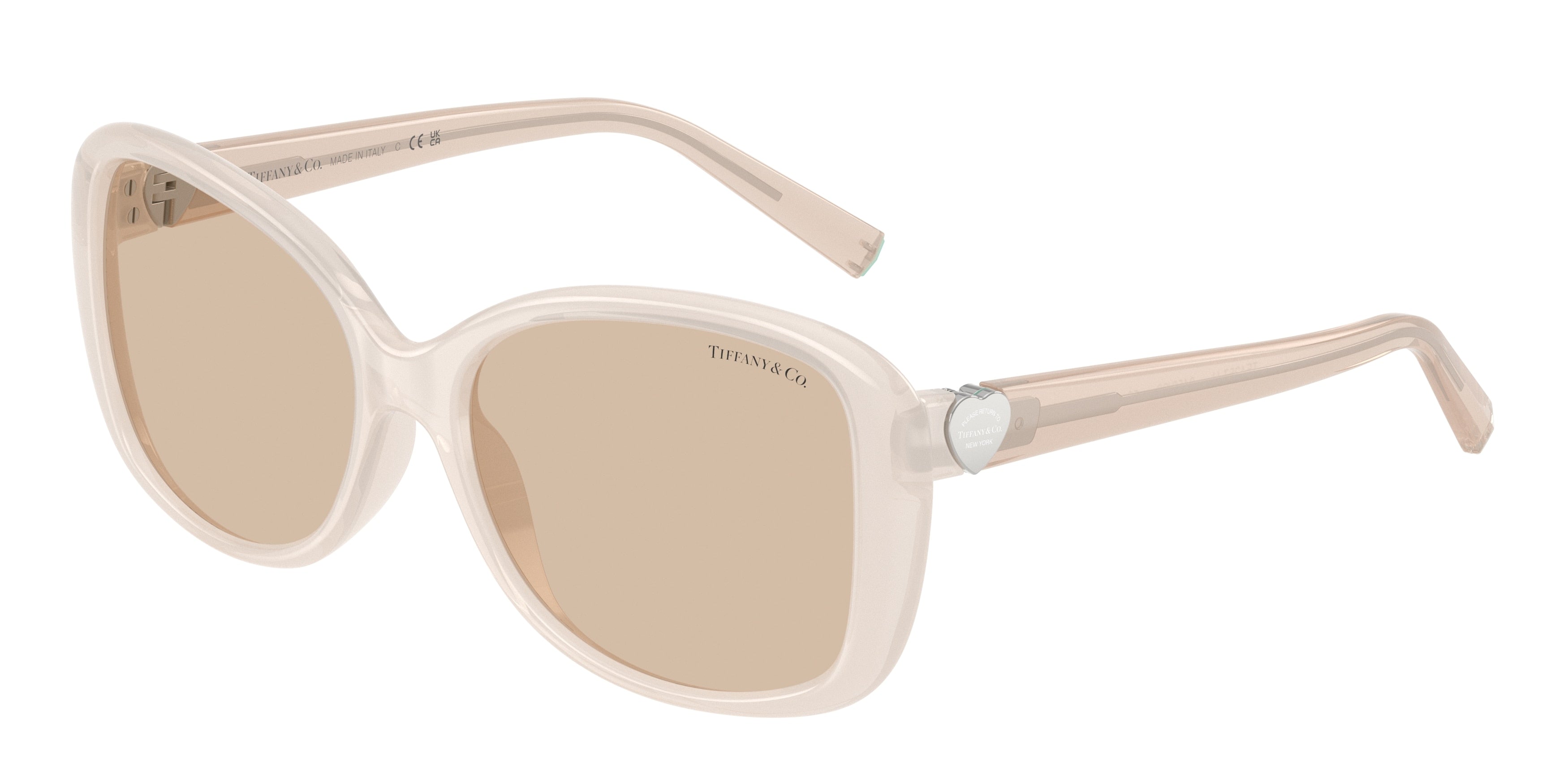 Tiffany TF4257U Pillow Sunglasses  845893-Opal Padparadscha 56-140-16 - Color Map Brown