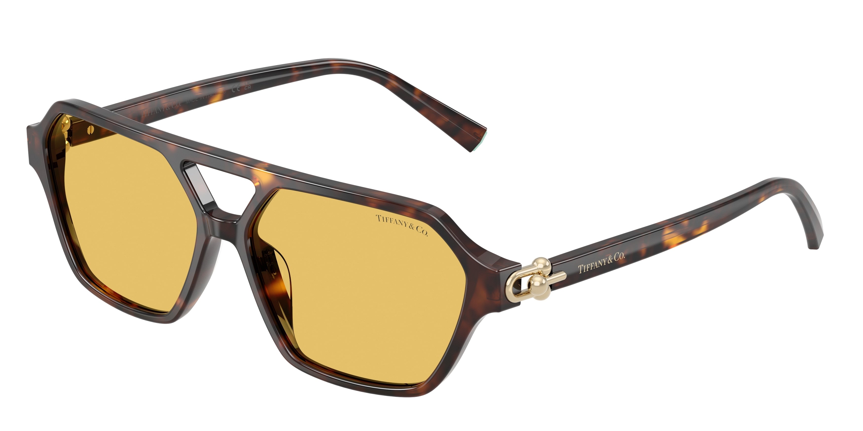 Tiffany TF4264U Square Sunglasses  801585-Havana 58-140-14 - Color Map Tortoise