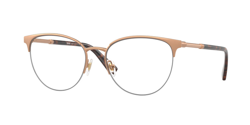 Versace VE1247 Phantos Eyeglasses  1412-Matte Pink 52-140-17 - Color Map Pink