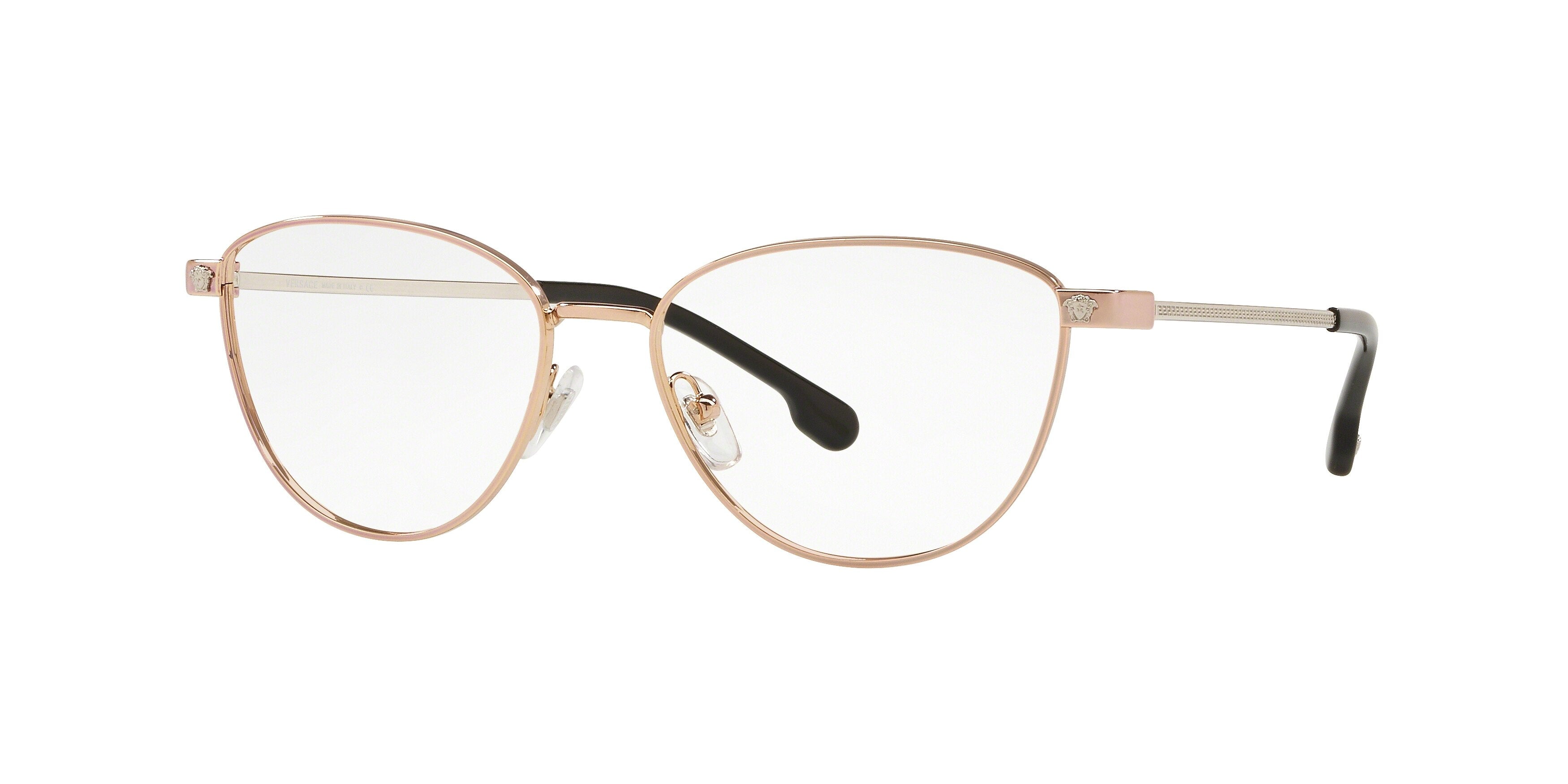 Versace VE1253 Phantos Eyeglasses  1429-Pink 52-140-16 - Color Map Pink