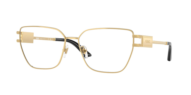 Versace VE1301 Cat Eye Eyeglasses  1002-Gold 57-140-15 - Color Map Gold