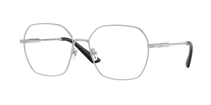 Versace VE1316 Square Eyeglasses  1001-Silver 56-140-16 - Color Map Silver