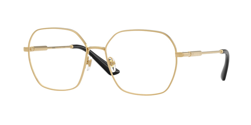 Versace VE1316 Square Eyeglasses  1002-Gold 56-140-16 - Color Map Gold