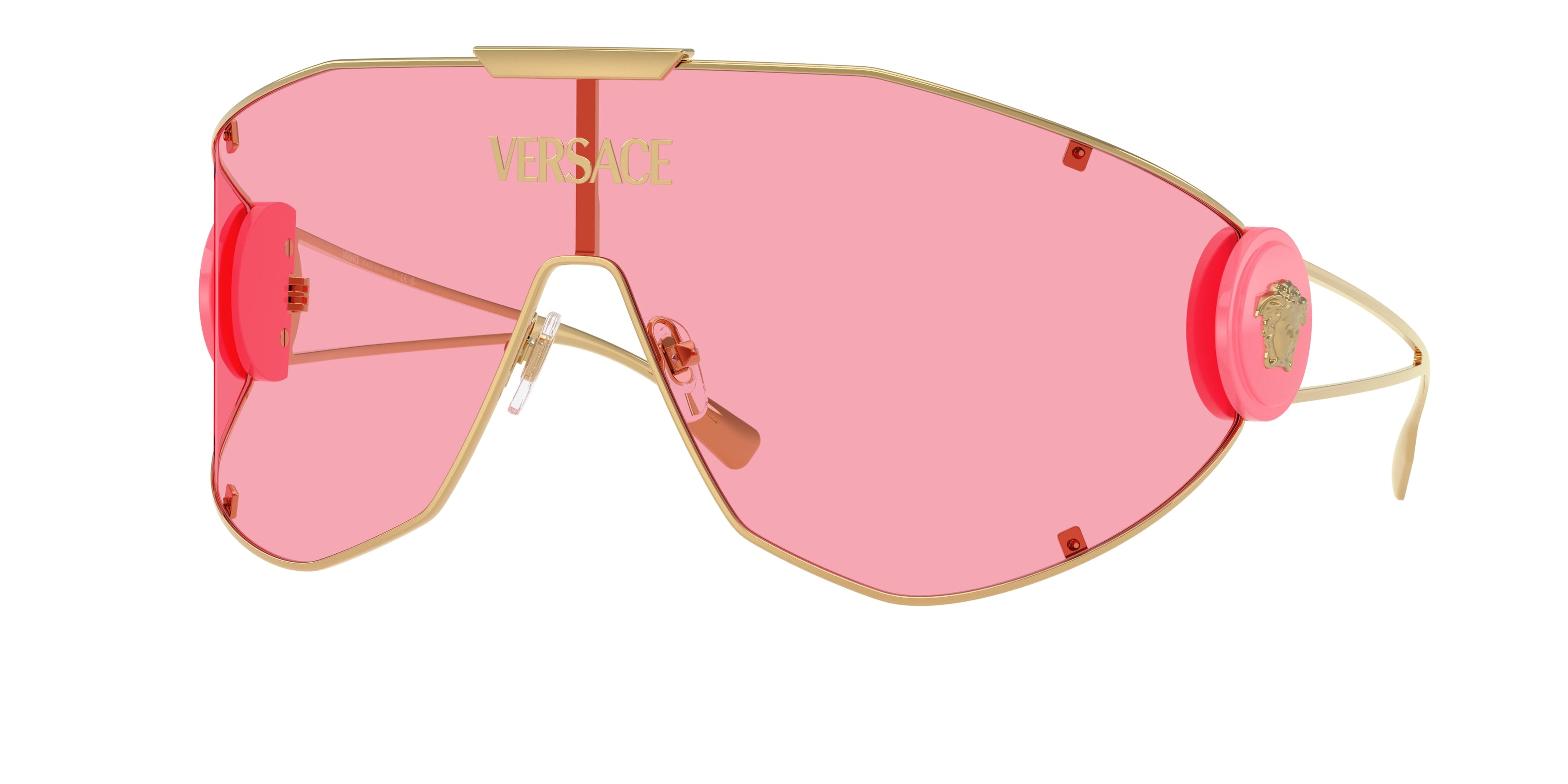 Versace VE2268 Irregular Sunglasses  100284-Gold 42-115-142 - Color Map Gold