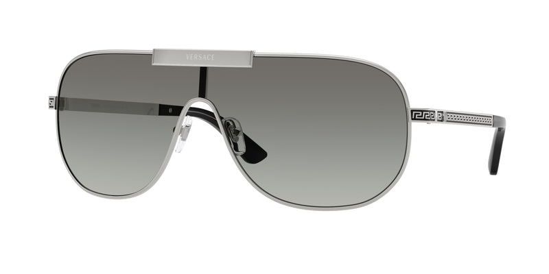 Versace VE2293 Irregular Sunglasses  100011-Silver 0-140-140 - Color Map Silver