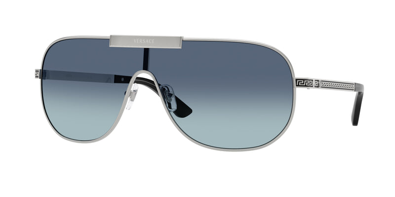 Versace VE2293 Irregular Sunglasses  100019-Silver 0-140-140 - Color Map Silver