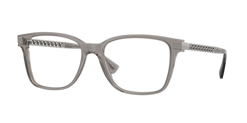 Versace VE3340U Pillow Eyeglasses  5406-Opal Grey 55-145-17 - Color Map Grey