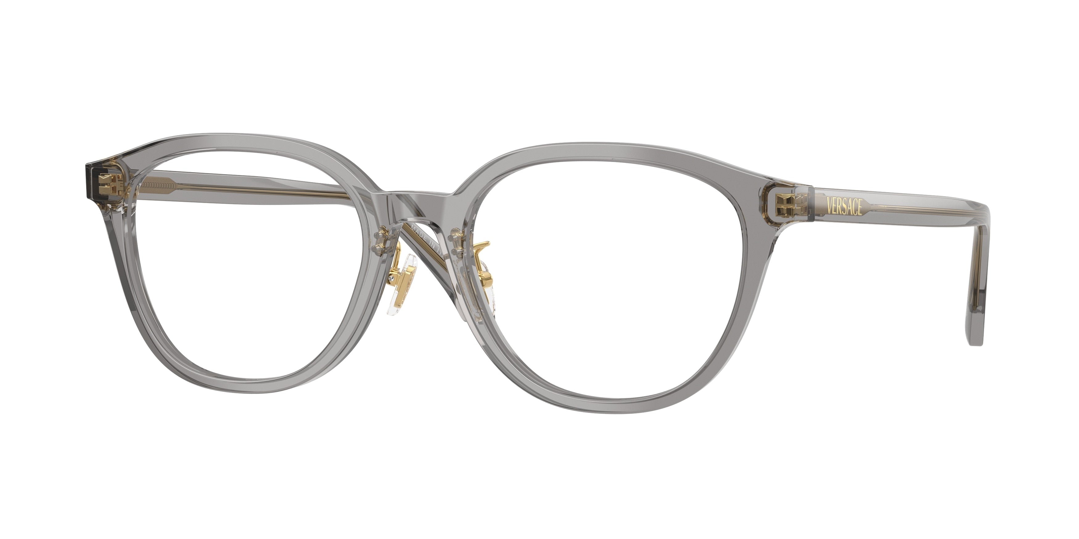 Versace VE3379D Phantos Eyeglasses  5510-Transparent Grey 53-140-19 - Color Map Grey