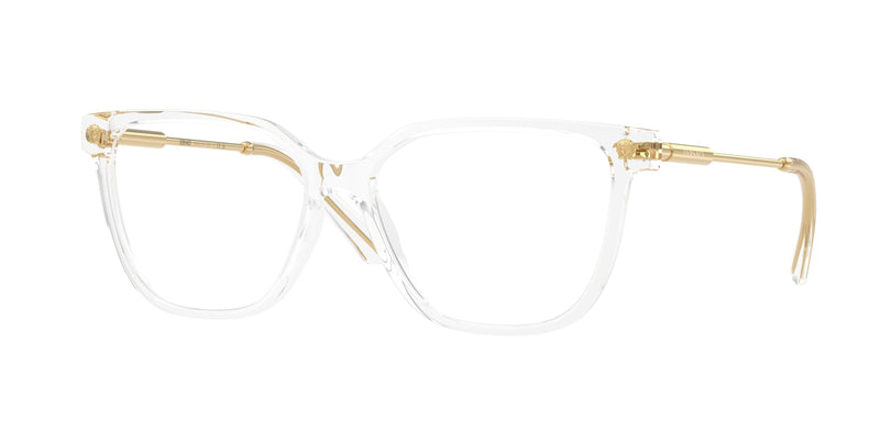 Versace VE3388U Square Eyeglasses  148-Transparent Crystal 55-140-15 - Color Map Transparent