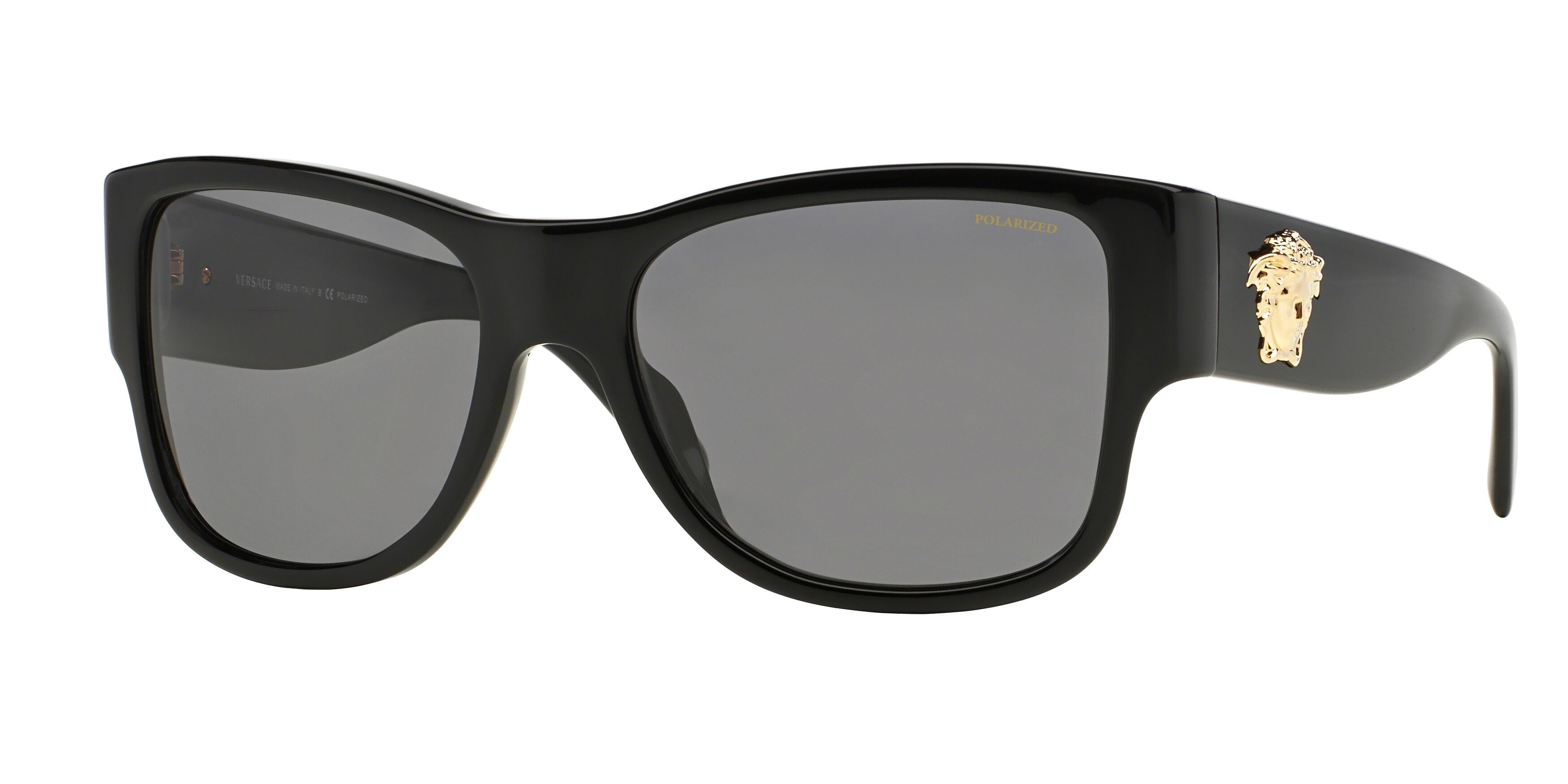 Versace VE4275 Square Sunglasses  GB1/81-Black 58-140-18 - Color Map Black