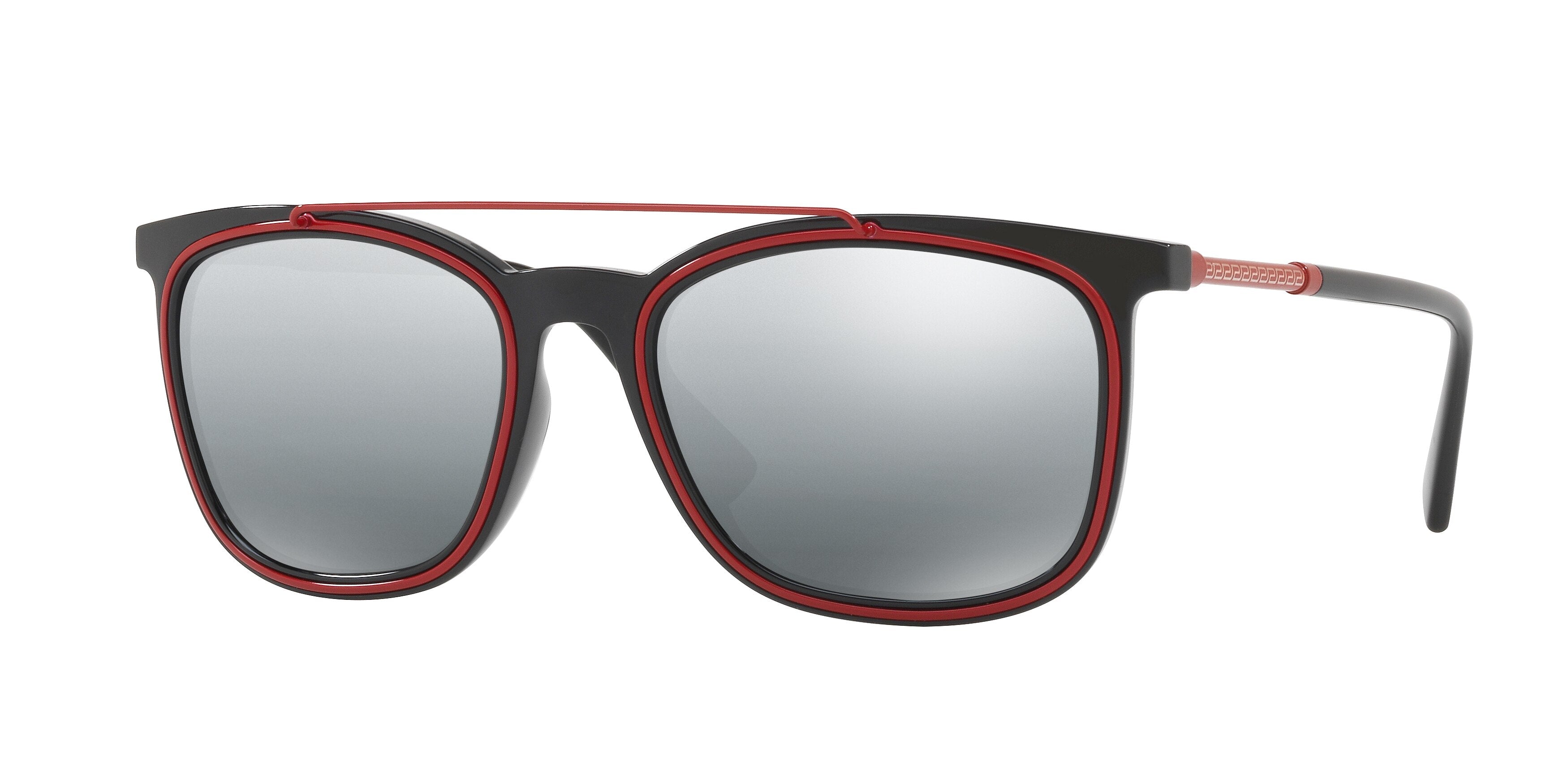 Versace VE4335 Square Sunglasses  GB1/88-Black 56-145-20 - Color Map Black