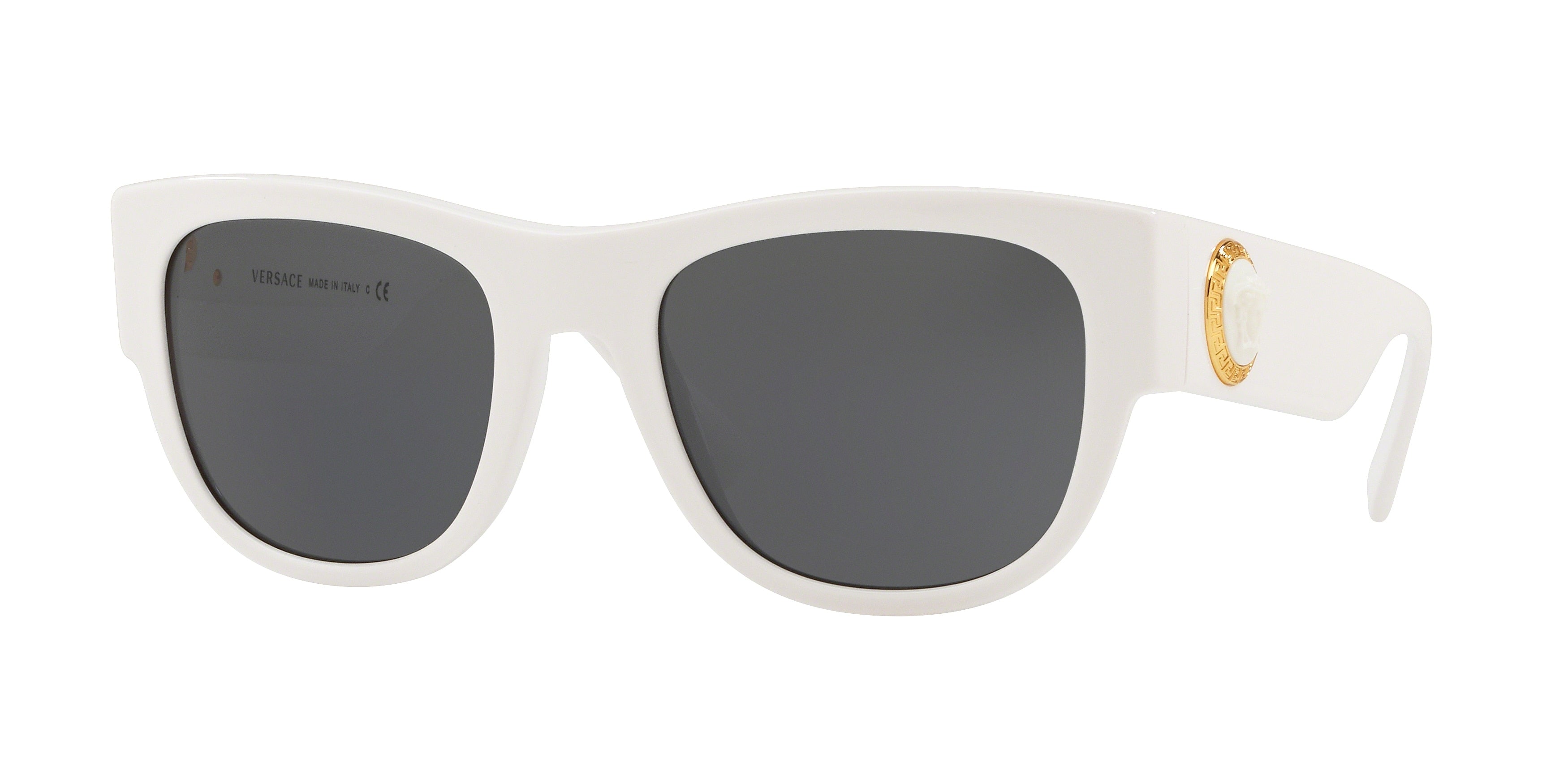 Versace VE4359 Pillow Sunglasses  401/87-White 55-145-21 - Color Map White