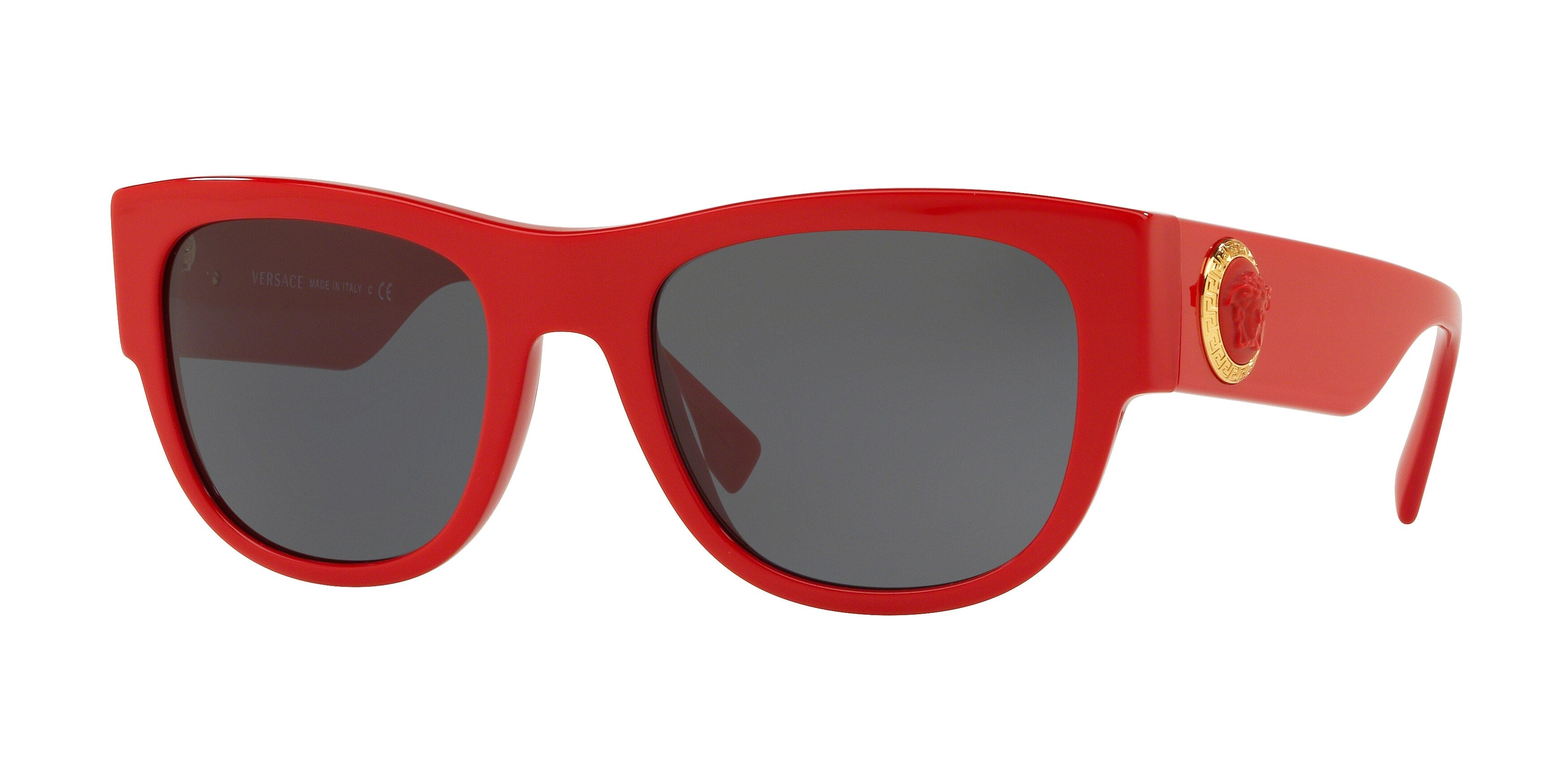 Versace VE4359 Pillow Sunglasses  506587-Red 55-145-21 - Color Map Red