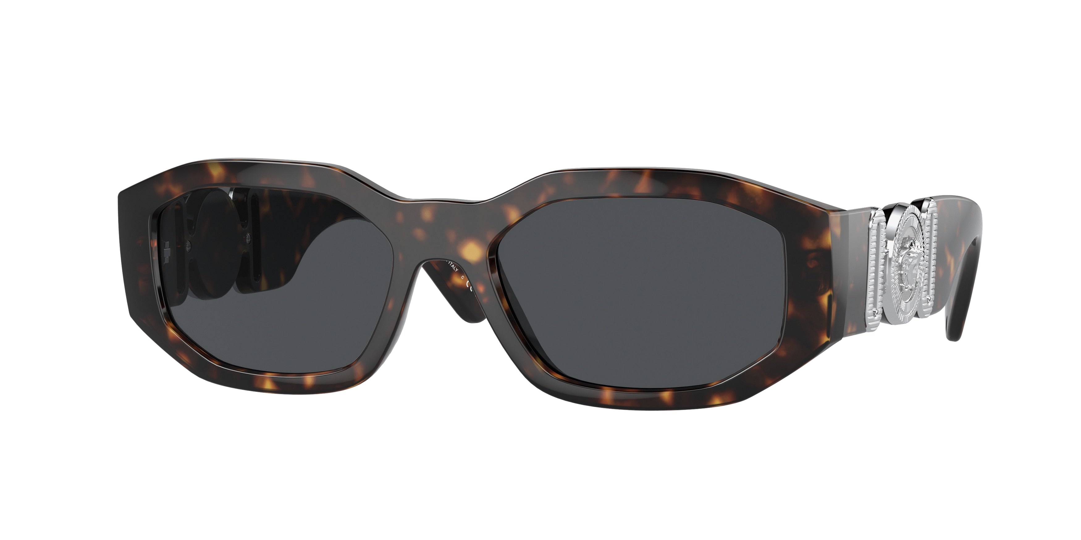 Versace VE4361 Irregular Sunglasses  542387-Havana 53-140-18 - Color Map Tortoise