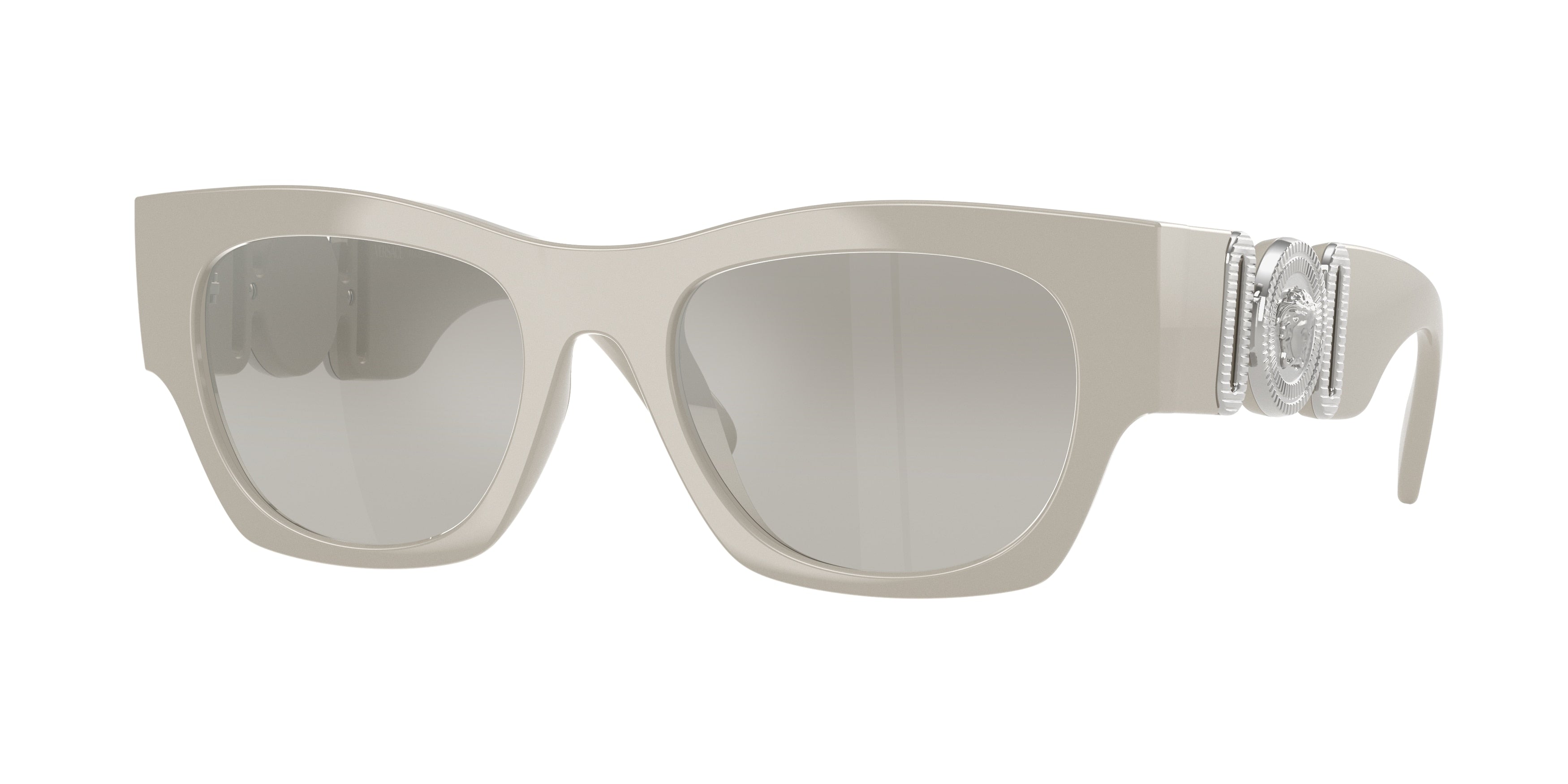 Versace VE4479U Square Sunglasses  55016V-Grey 52-140-19 - Color Map Grey
