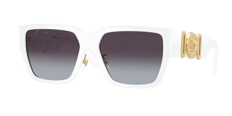 Versace VE4483D Square Sunglasses  314/8G-White 57-140-16 - Color Map White