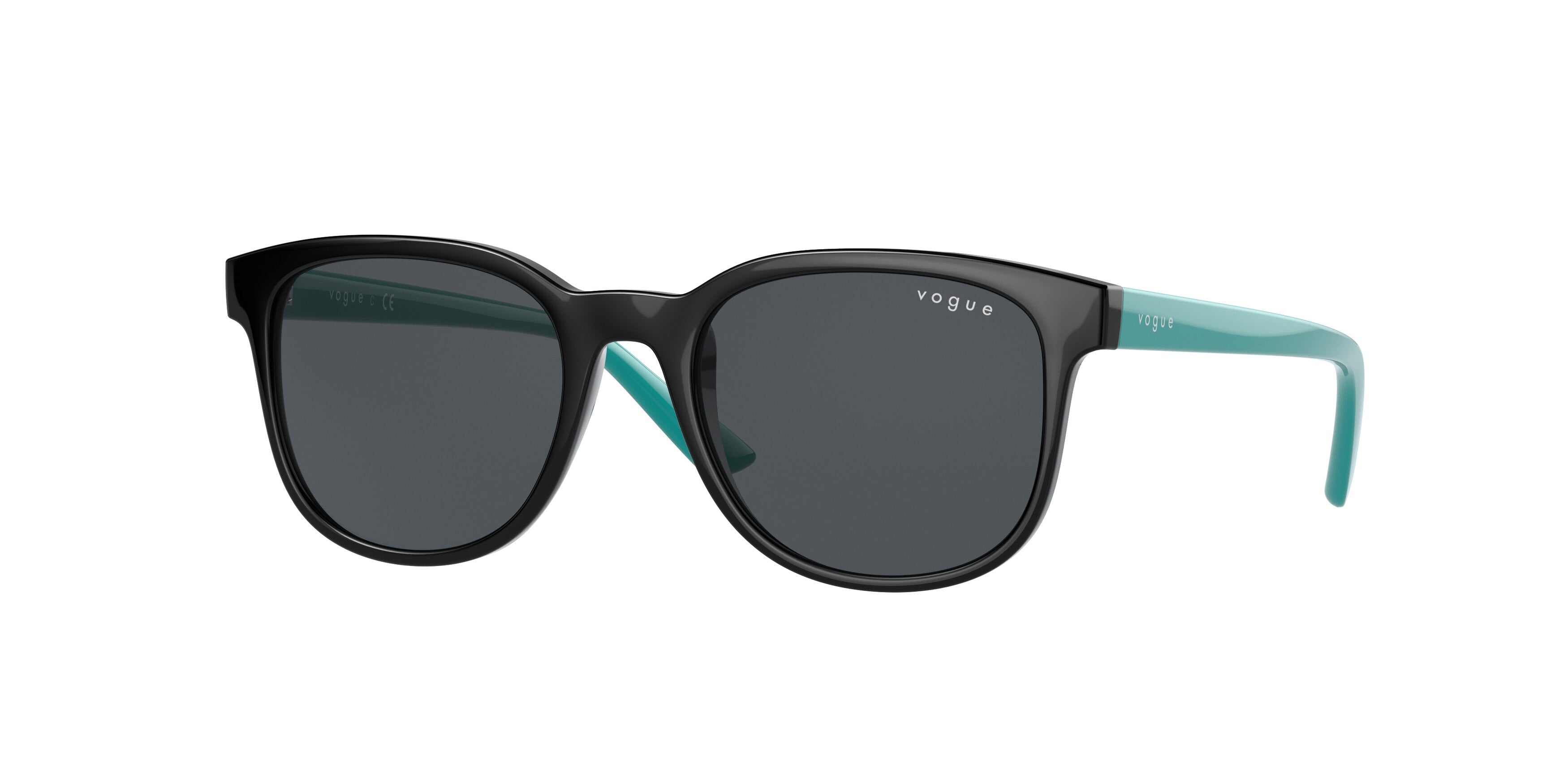 VOGUE JUNIOR SUN VJ2011 Pillow Sunglasses  W44/87-Black 46-125-17 - Color Map Black
