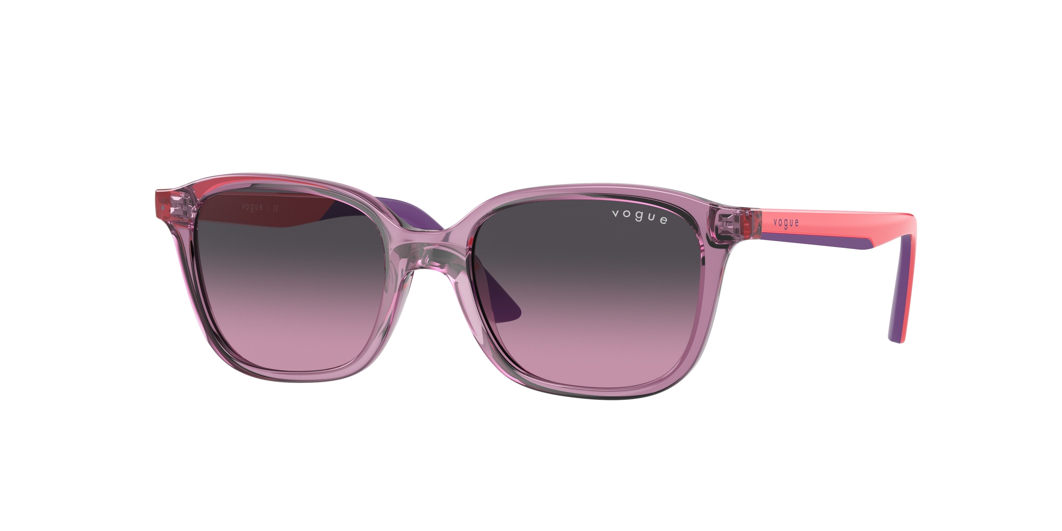 VOGUE JUNIOR SUN VJ2014 Pillow Sunglasses  276190-Transparent Cherry 45-125-16 - Color Map Violet