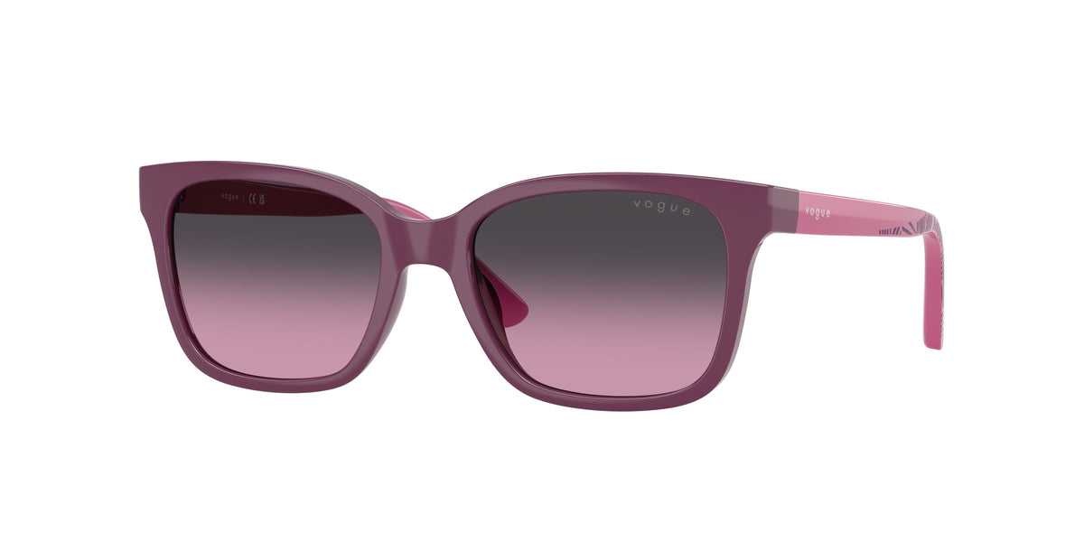 VOGUE JUNIOR SUN VJ2027 Rectangle Sunglasses  32134Q-Full Purple 49-130-16 - Color Map Violet