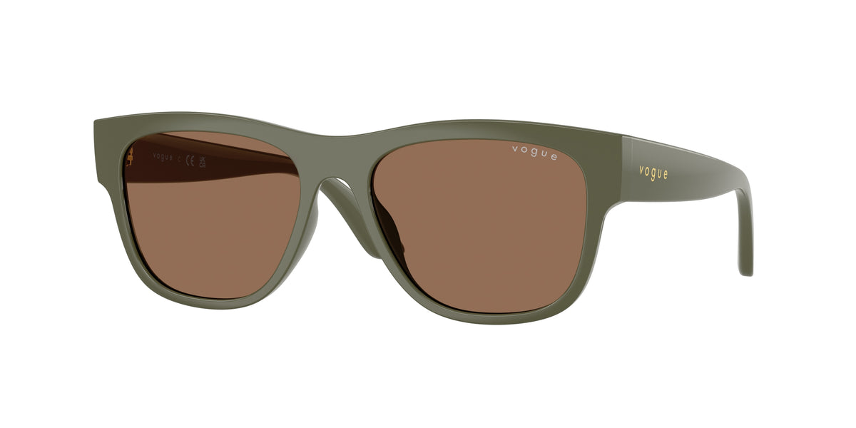 VOGUE JUNIOR SUN VJ2030 Pillow Sunglasses  318573-Full Army Green 52-134-16 - Color Map Green