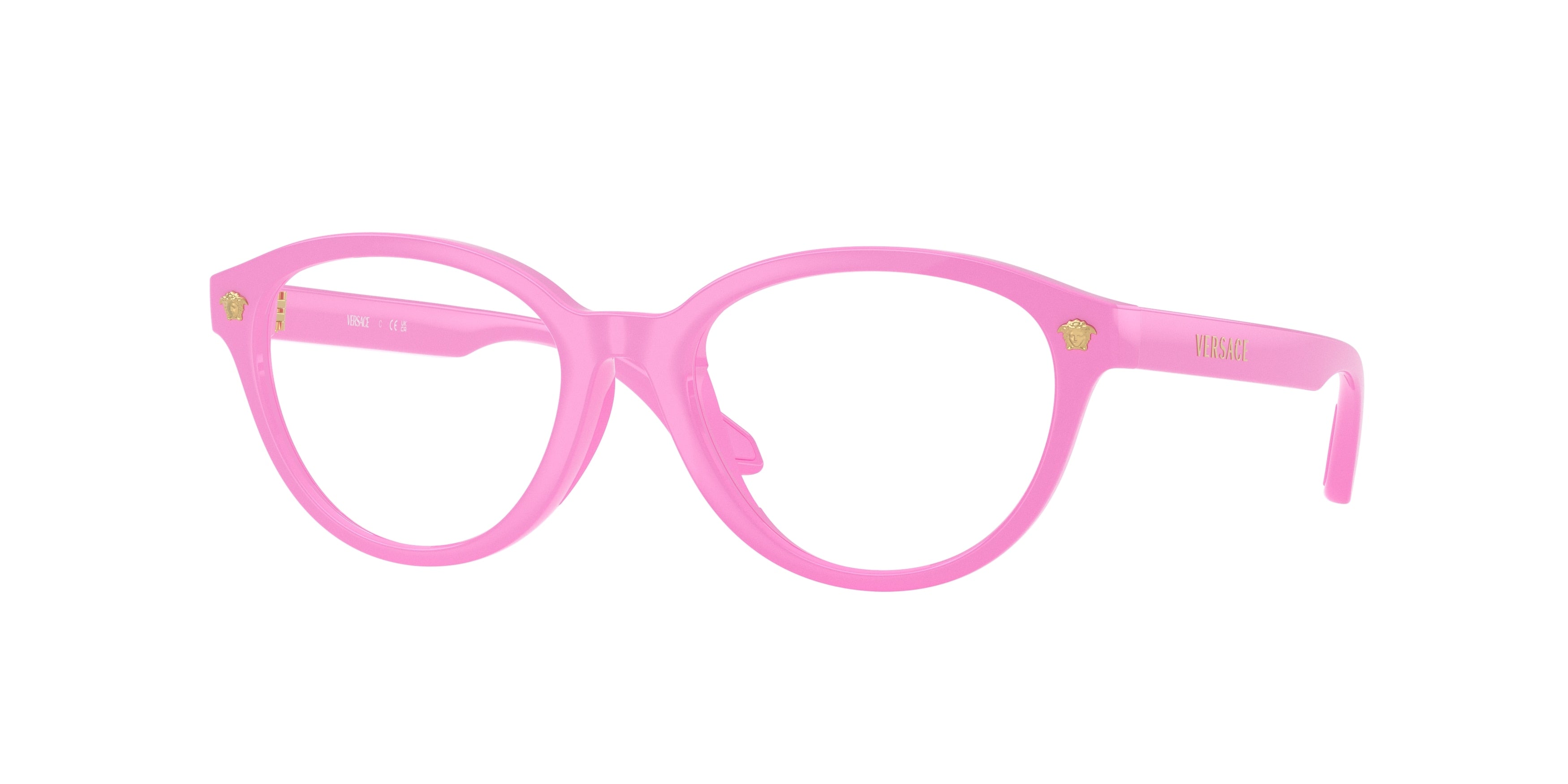 Versace Kids VK3014U Phantos Eyeglasses  5399-Pink 48-125-16 - Color Map Pink