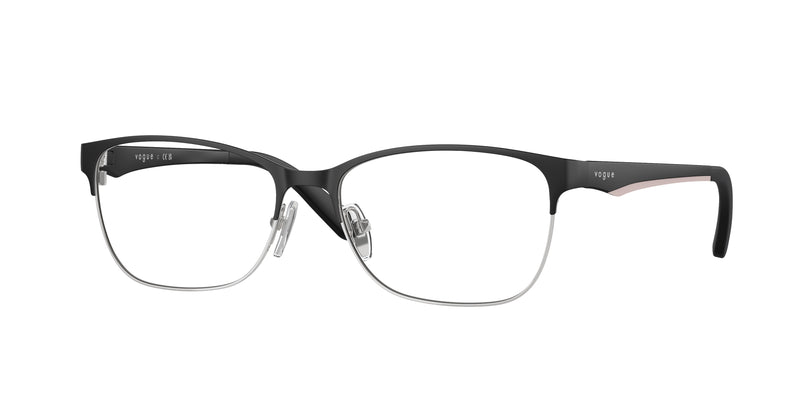 Vogue VO3940 Square Eyeglasses  352S-Matte Black 54-140-16 - Color Map Black