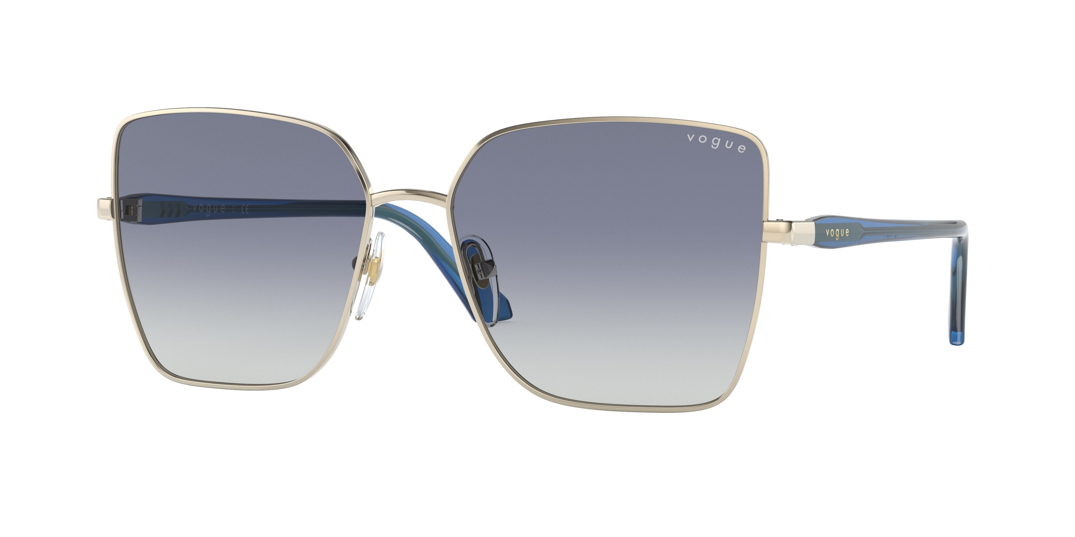 Vogue VO4199S Butterfly Sunglasses  848/4L-Pale Gold 58-140-16 - Color Map Gold