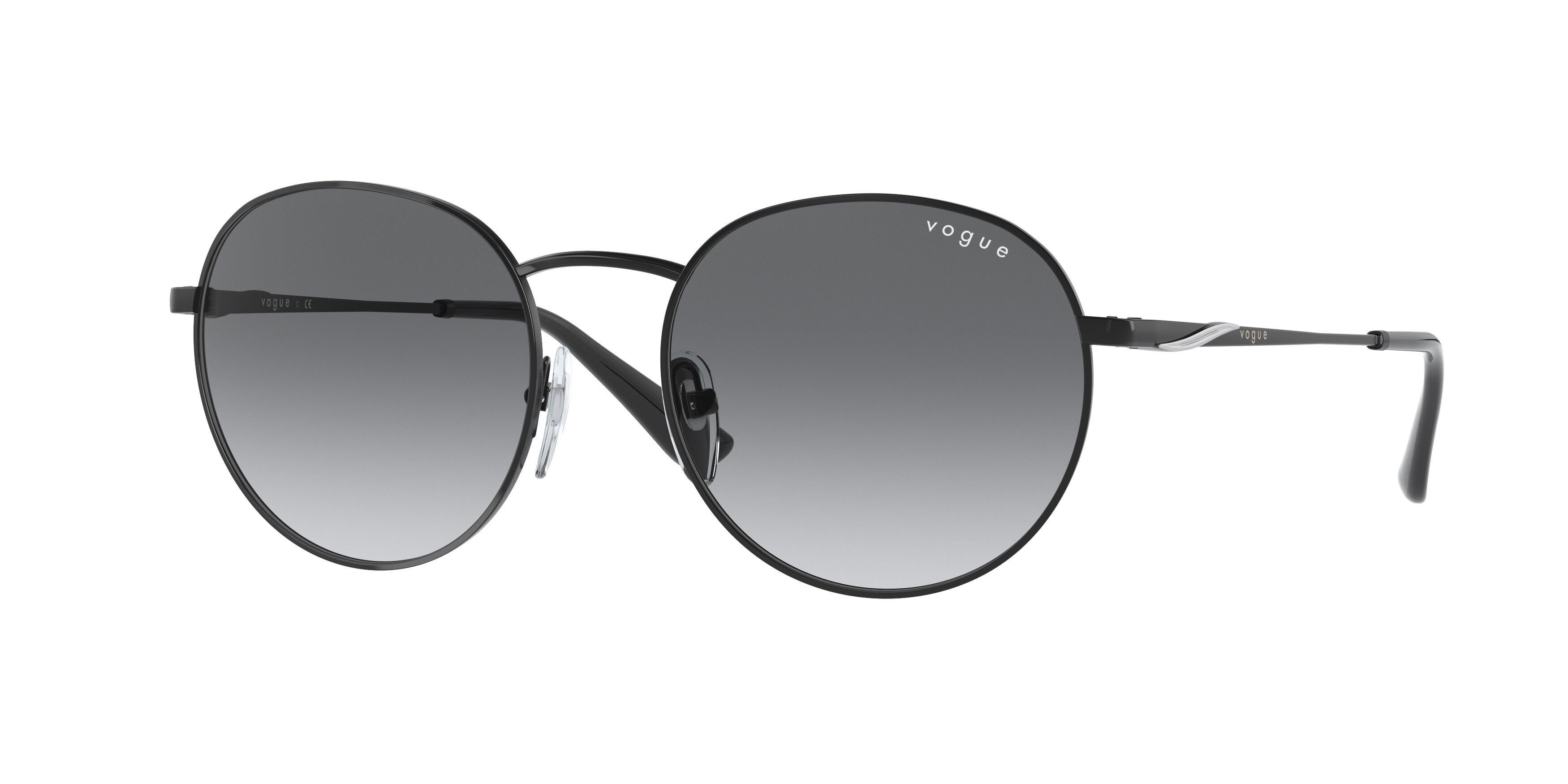 Vogue VO4206S Pillow Sunglasses  352/11-Black 53-140-19 - Color Map Black