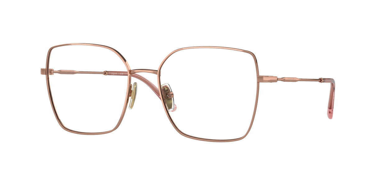 Vogue VO4274 Irregular Eyeglasses  5152-Rose Gold 53-135-17 - Color Map Gold