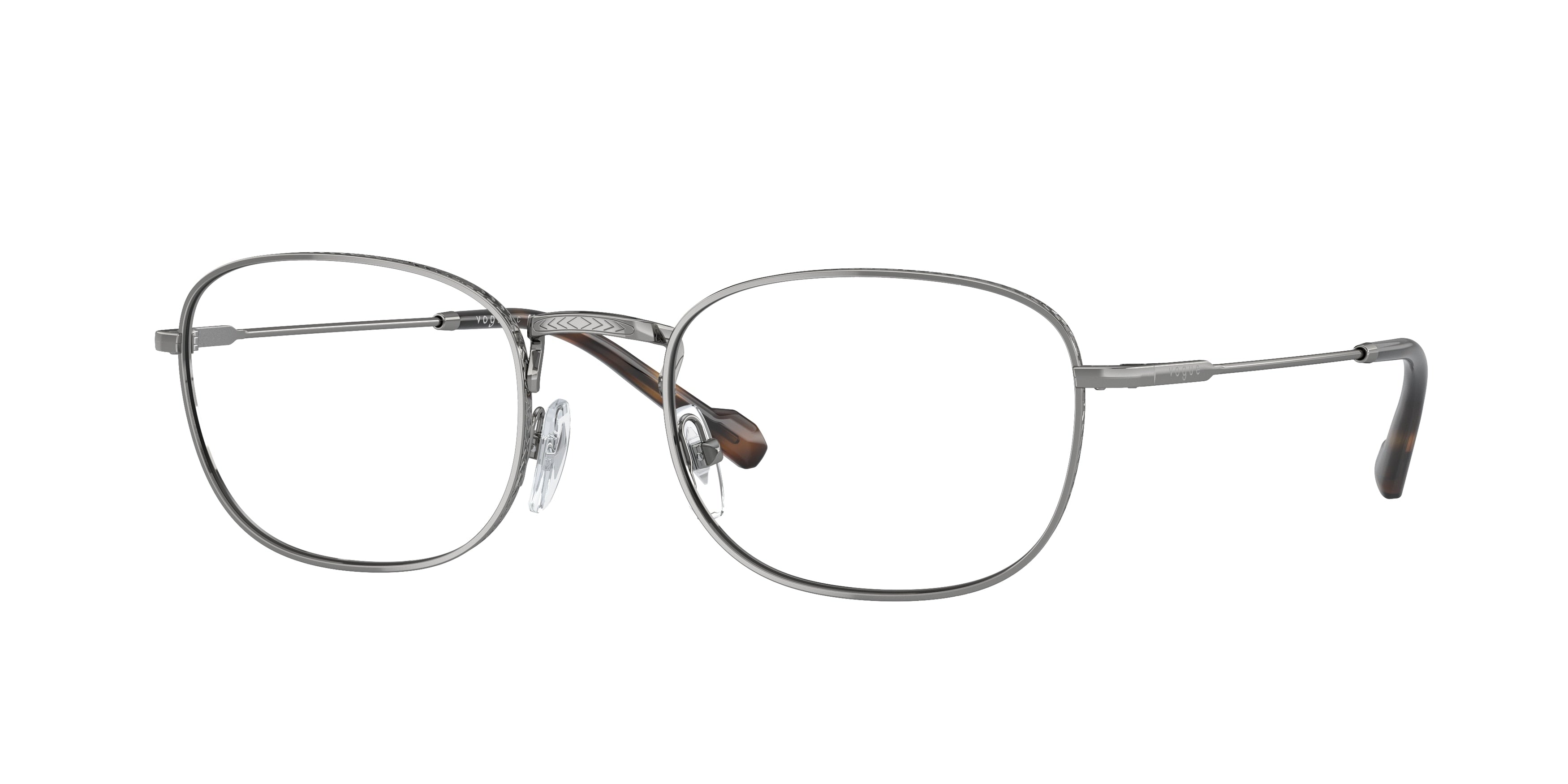 Vogue VO4275 Pillow Eyeglasses  548-Gunmetal 54-145-20 - Color Map Grey