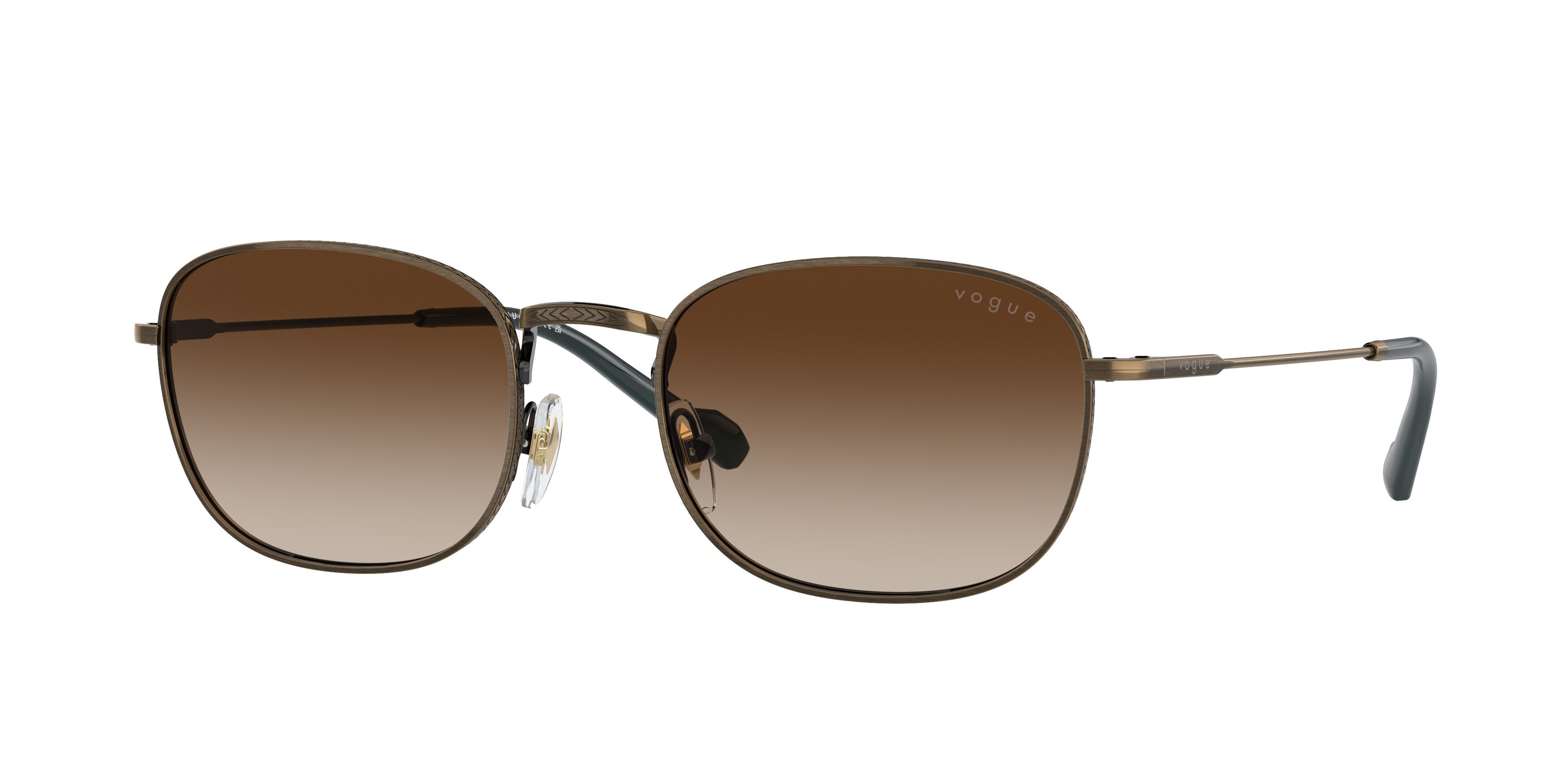 Vogue VO4276S Pillow Sunglasses  513713-Gold Antique 54-145-20 - Color Map Gold