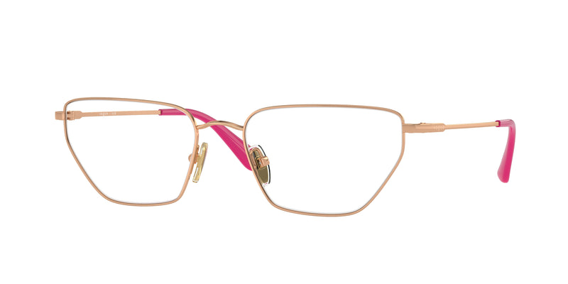 Vogue VO4317 Irregular Eyeglasses  5152-Rose Gold 56-135-18 - Color Map Gold