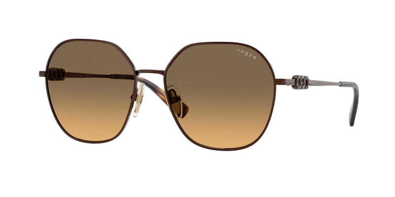 Vogue VO4318SB Irregular Sunglasses  507418-Copper 55-140-16 - Color Map Copper