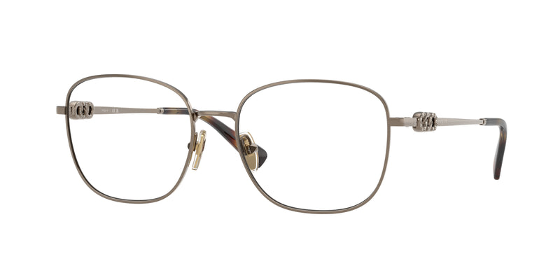 Vogue VO4319B Square Eyeglasses  5138-Light Brown 54-140-17 - Color Map Brown