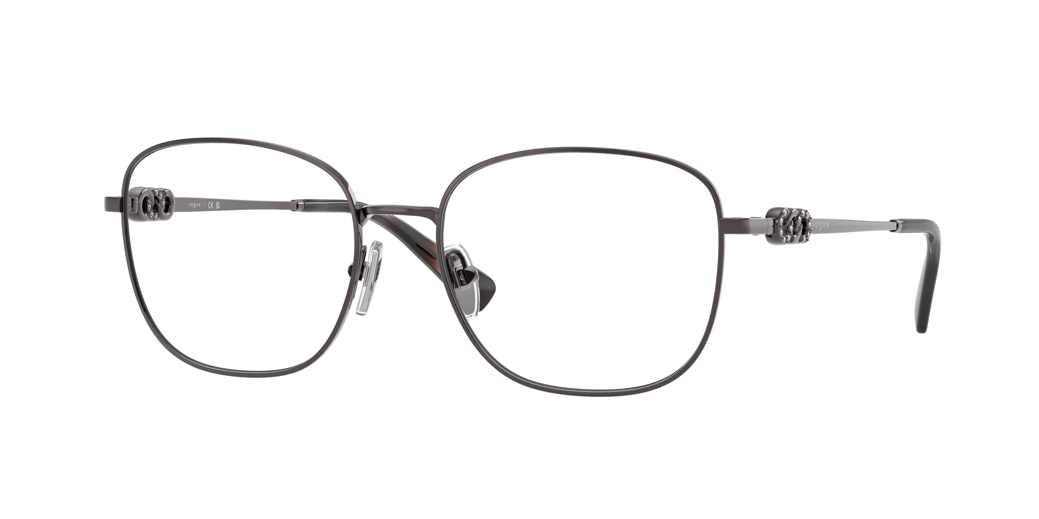 Vogue VO4319B Square Eyeglasses  5149-Light Violet 54-140-17 - Color Map Violet