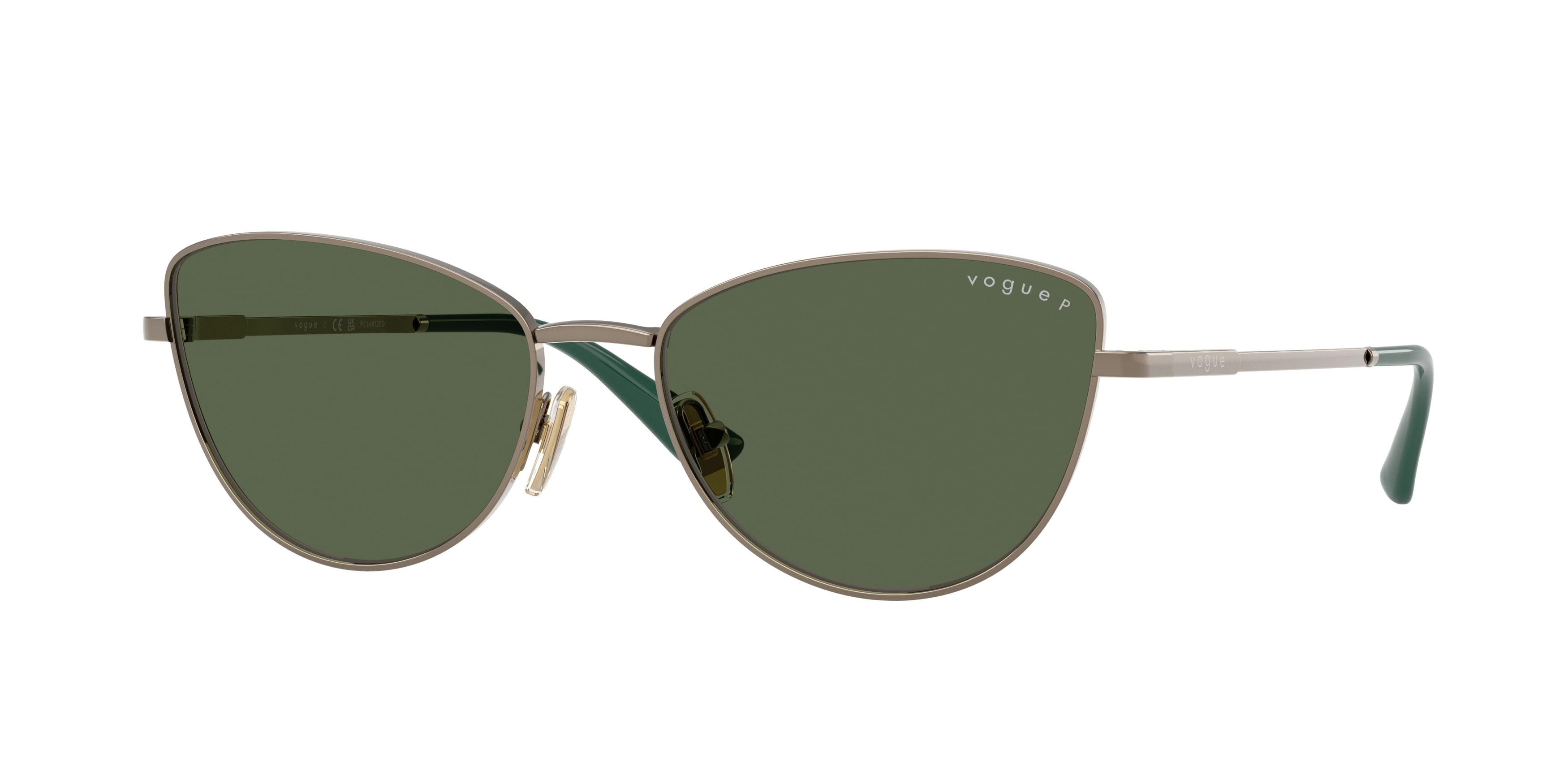 Vogue VO4324S Butterfly Sunglasses  51389A-Light Brown 56-140-17 - Color Map Brown