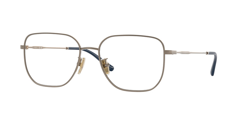 Vogue VO4335D Pillow Eyeglasses  5138-Light Brown 55-145-17 - Color Map Brown