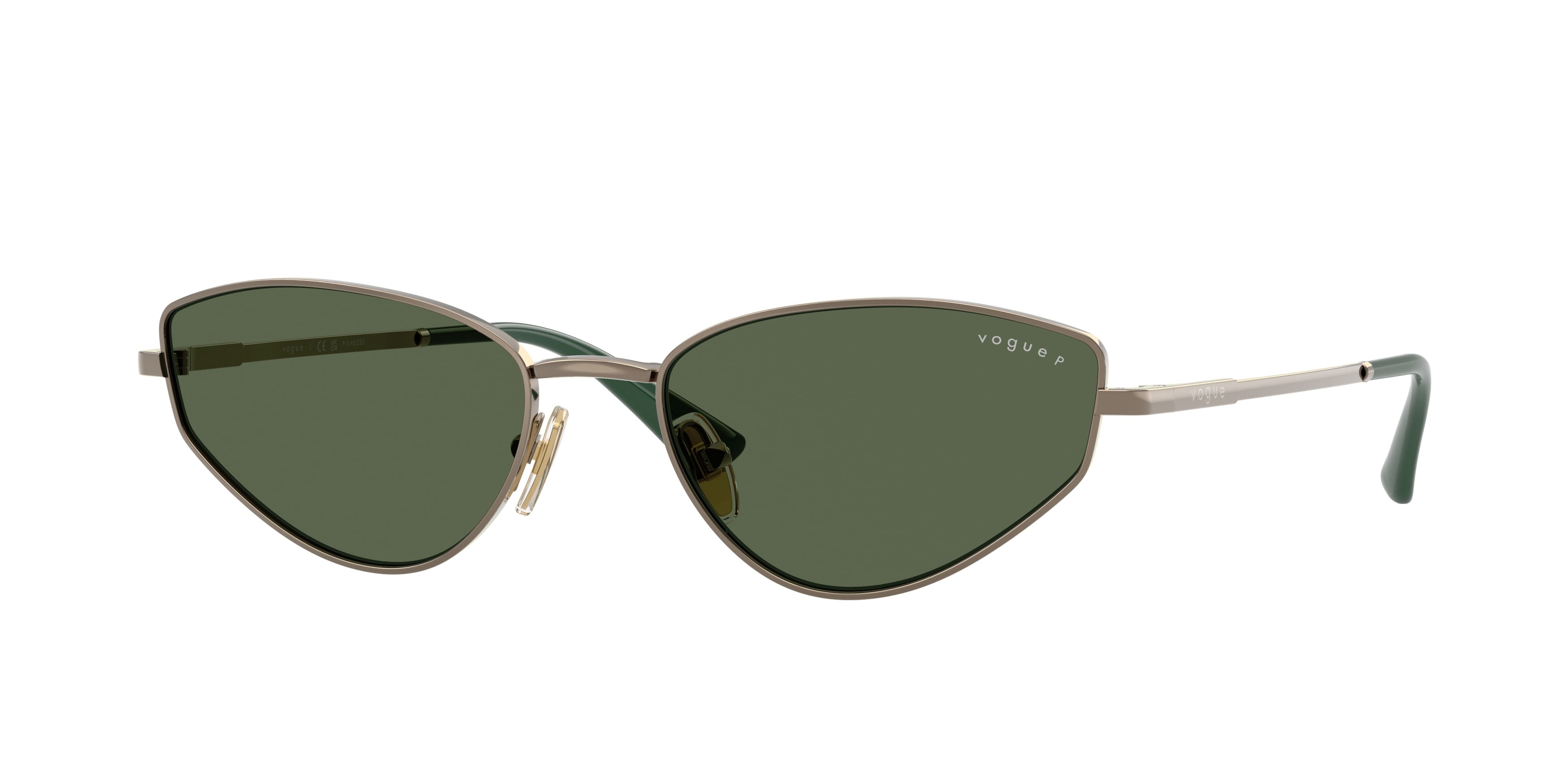Vogue VO4339S Cat Eye Sunglasses  51389A-Light Brown 56-140-18 - Color Map Brown