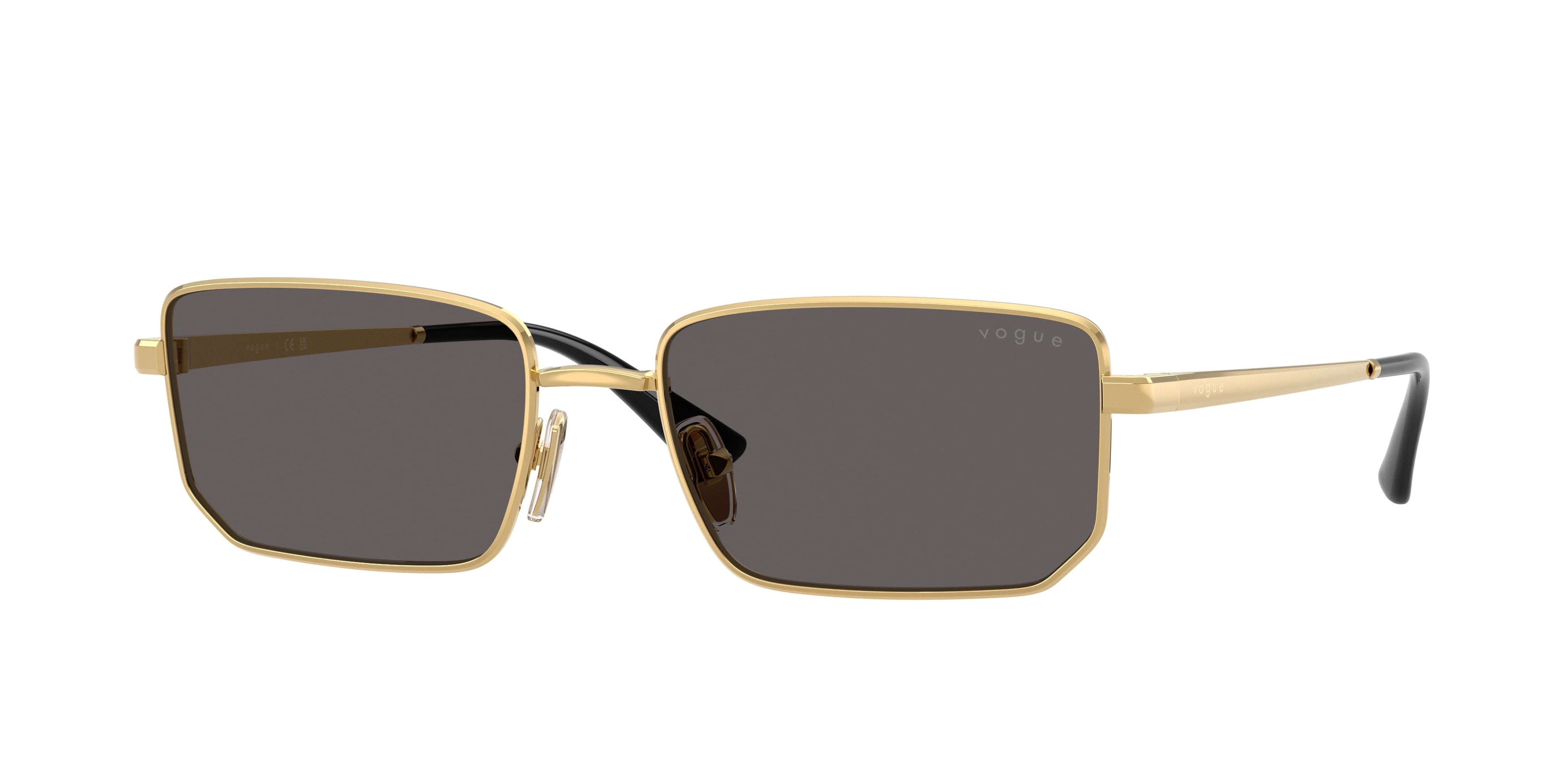 Vogue VO4352S Irregular Sunglasses  280/87-Gold 56-140-18 - Color Map Gold