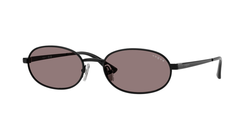 Vogue VO4353S Oval Sunglasses  352/7N-Black 54-140-18 - Color Map Black