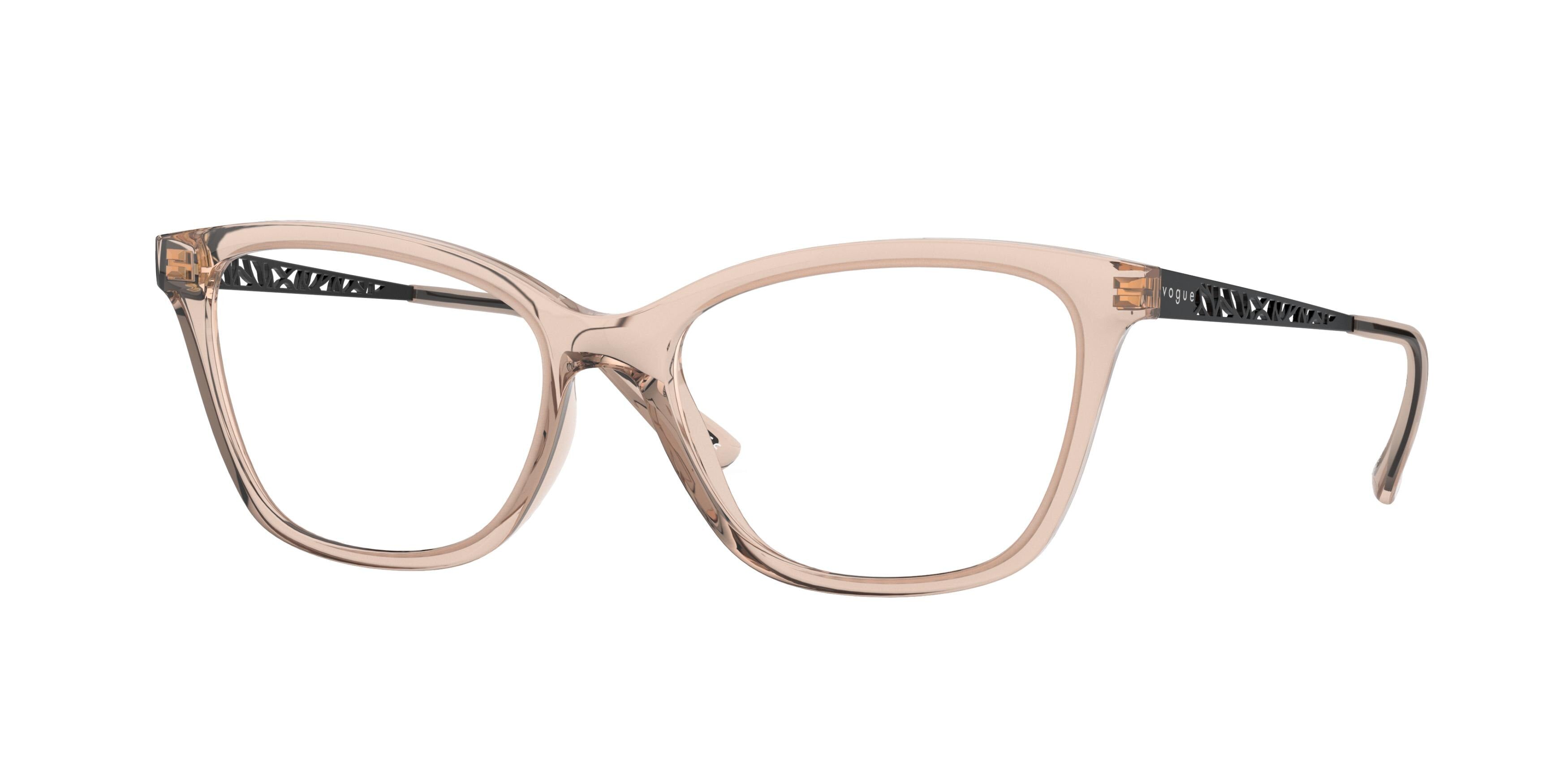 Vogue VO5285 Square Eyeglasses  2826-Caramel 53-140-16 - Color Map Beige