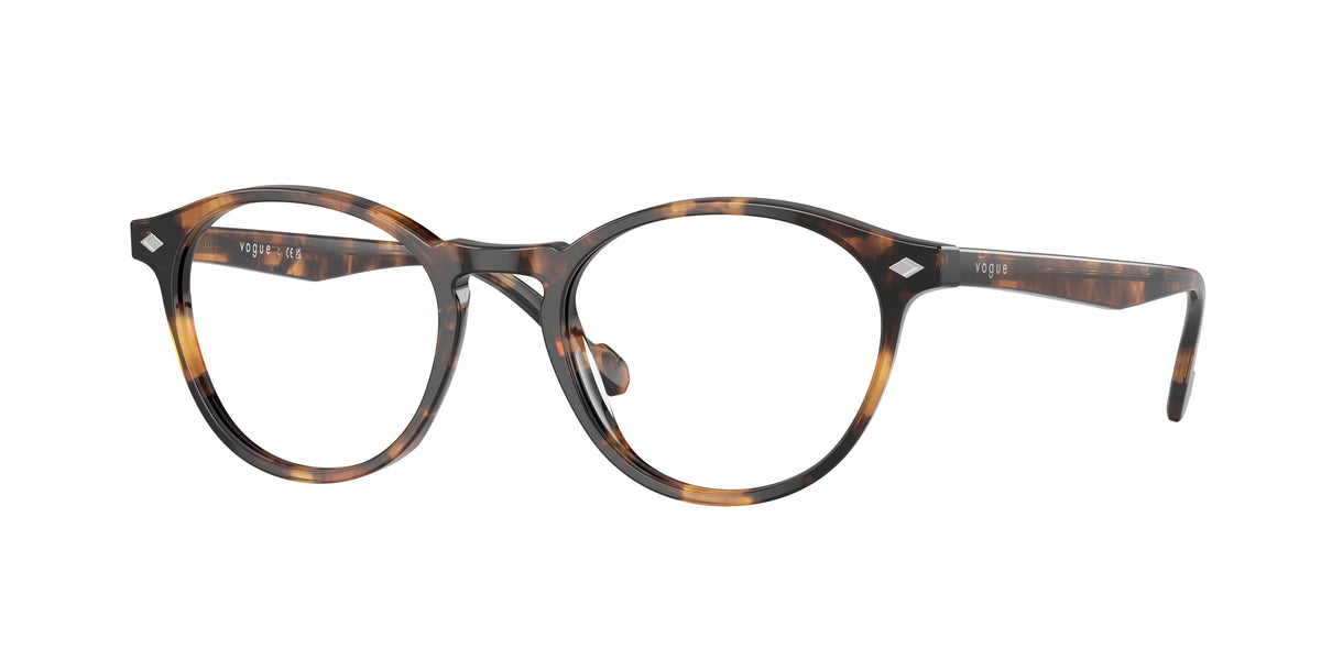 Vogue VO5326 Oval Eyeglasses  2819-Havana Honey 51-145-19 - Color Map Tortoise