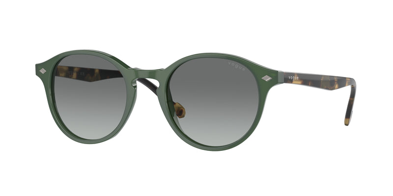 Vogue VO5327S Phantos Sunglasses  309211-Dusty Green 48-145-20 - Color Map Green