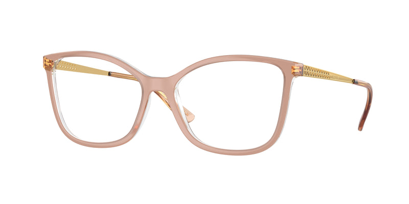 Vogue VO5334 Butterfly Eyeglasses  2847-Top Pink/Transparent 54-140-16 - Color Map Pink
