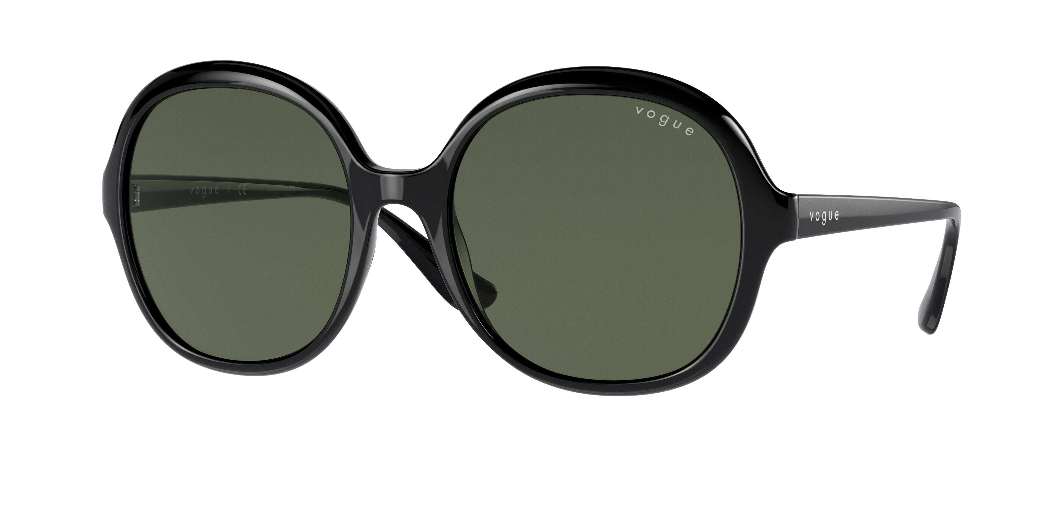 Vogue VO5410S Square Sunglasses  W44/71-Black 56-140-19 - Color Map Black
